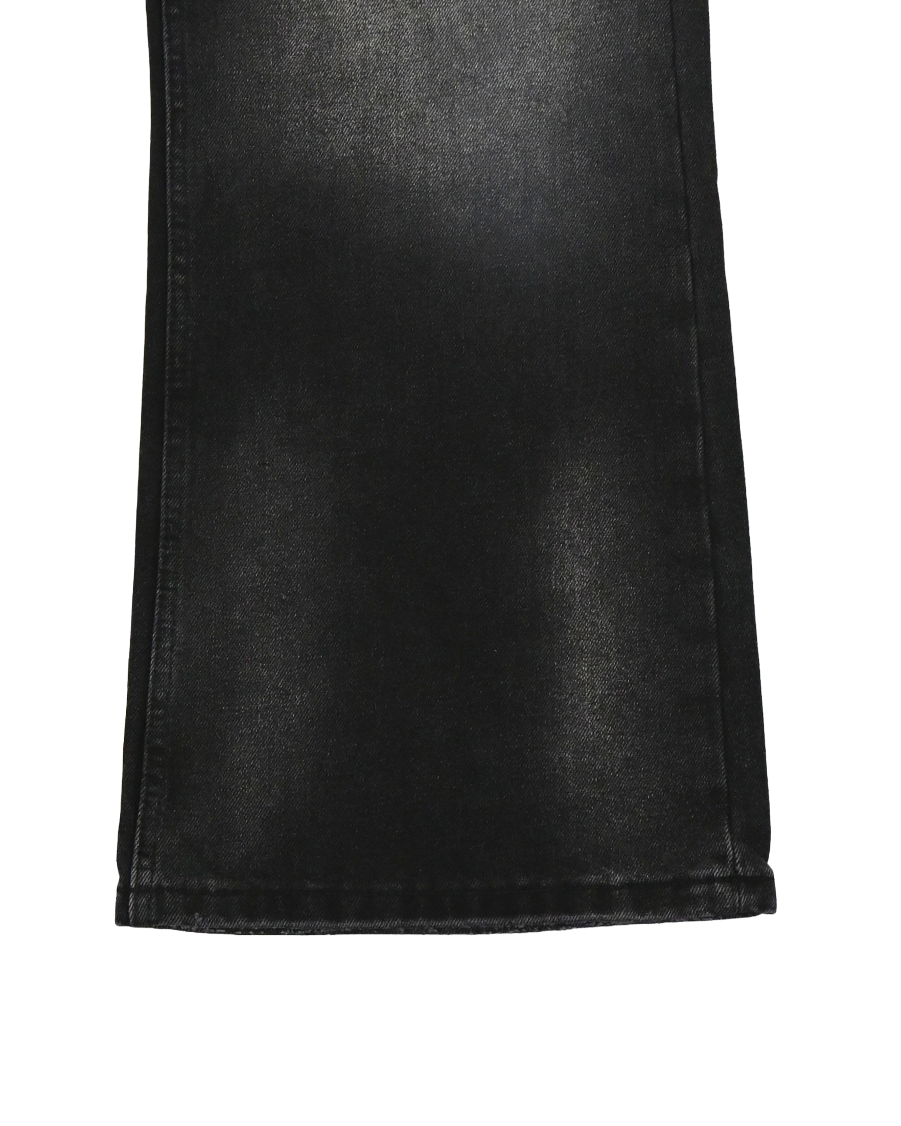 button flare denim pants
