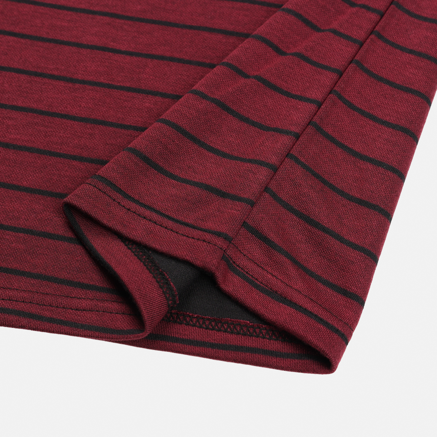 stripe ringer half t-shirt