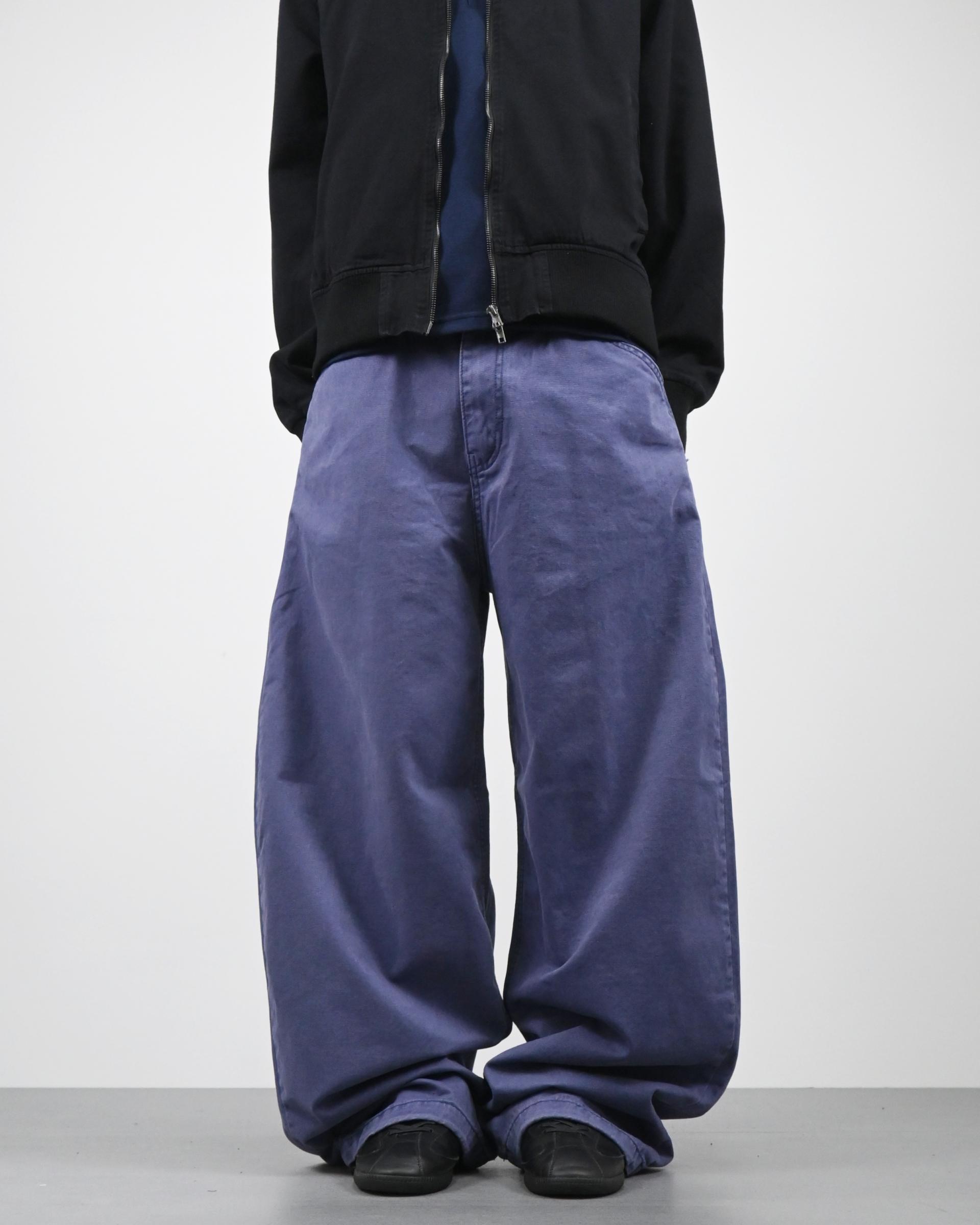 pigment solid balloon cotton pants