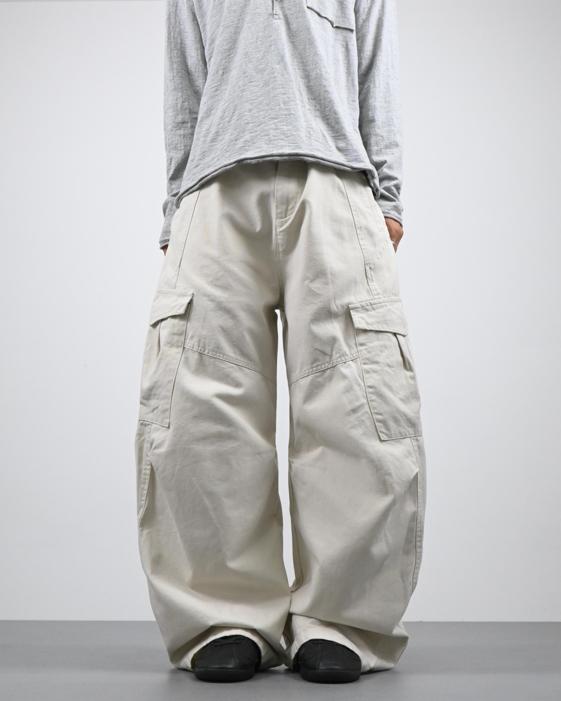 neon invision curved cotton pants