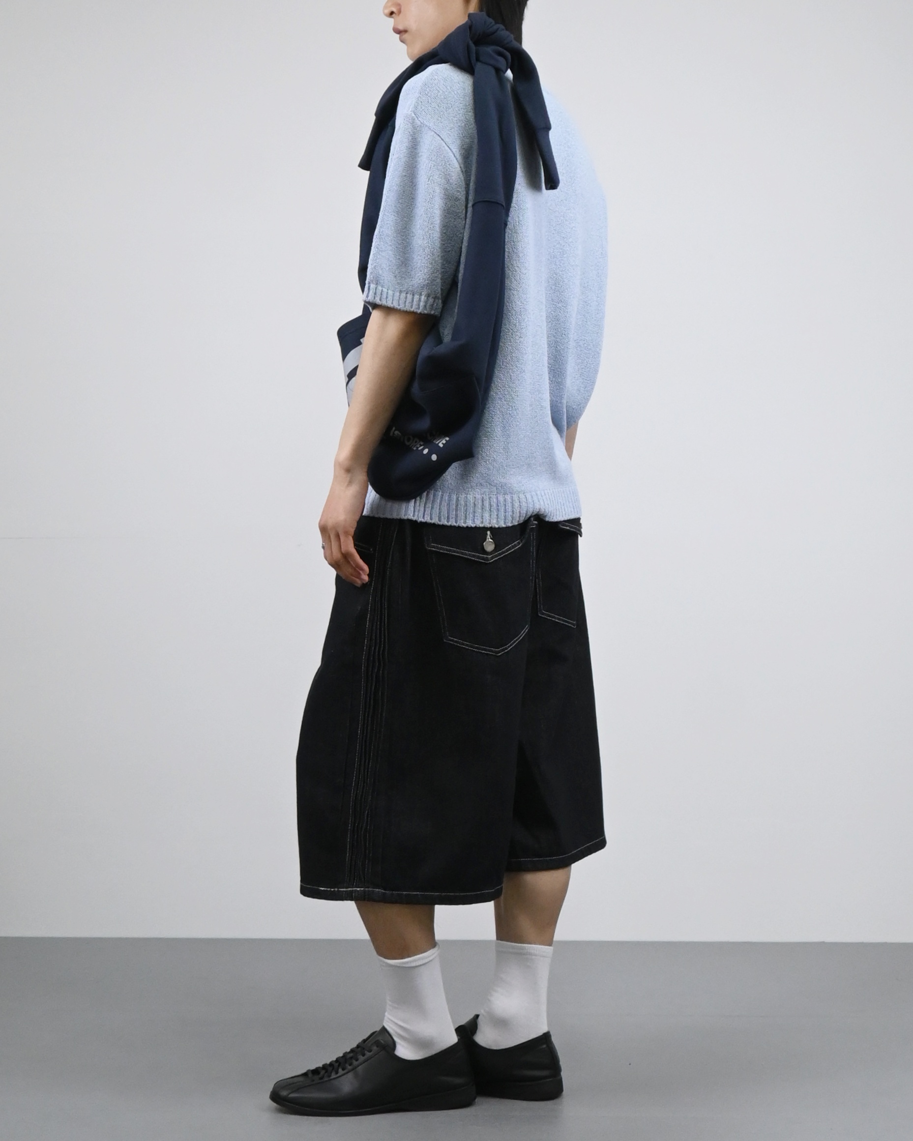 boucle half knit