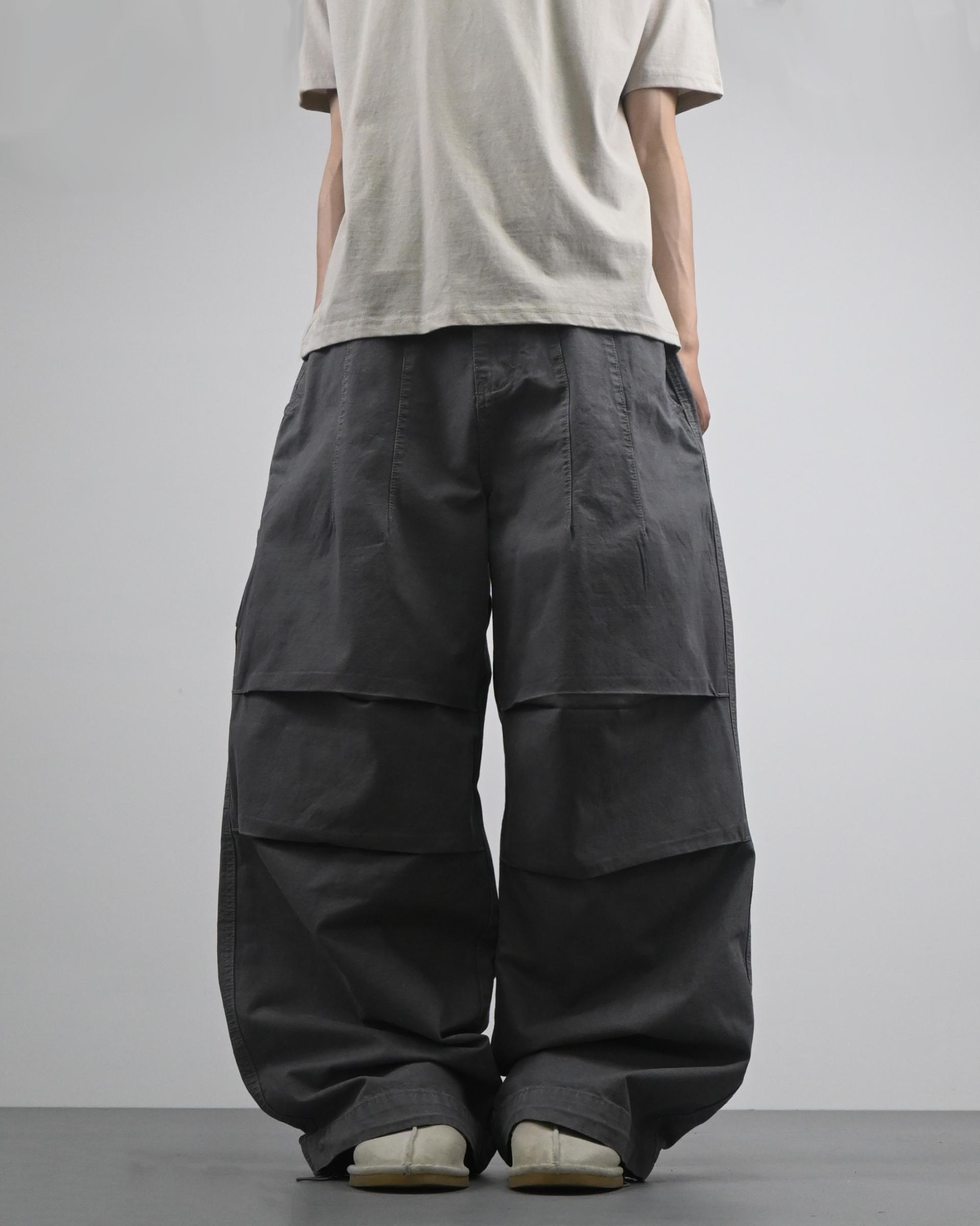 lip stop dining parasuit cotton pants