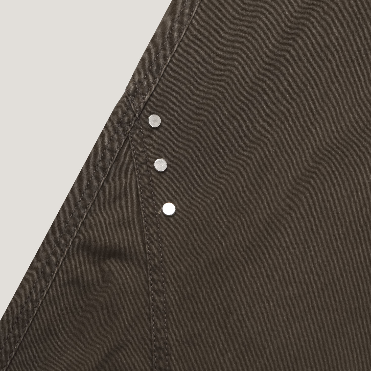 bio cotton rivet pants