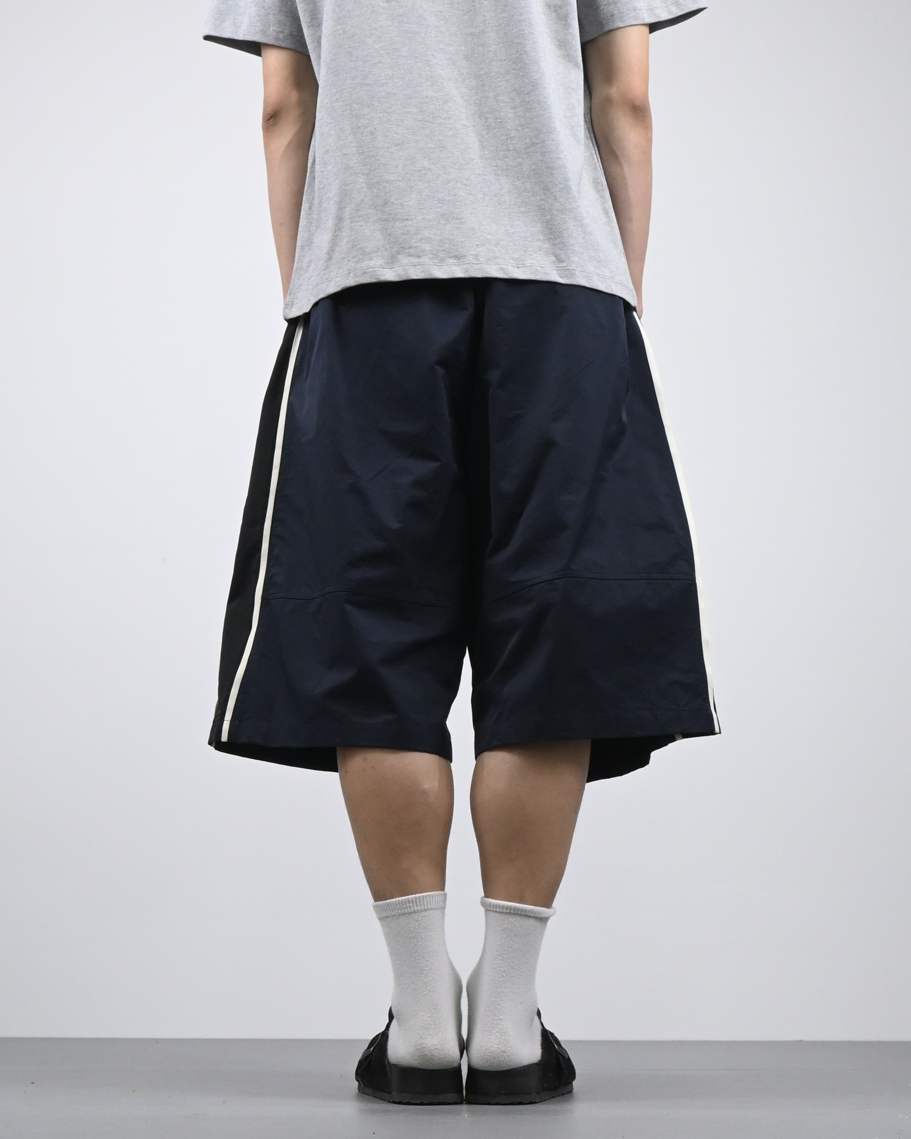 track bermuda pants