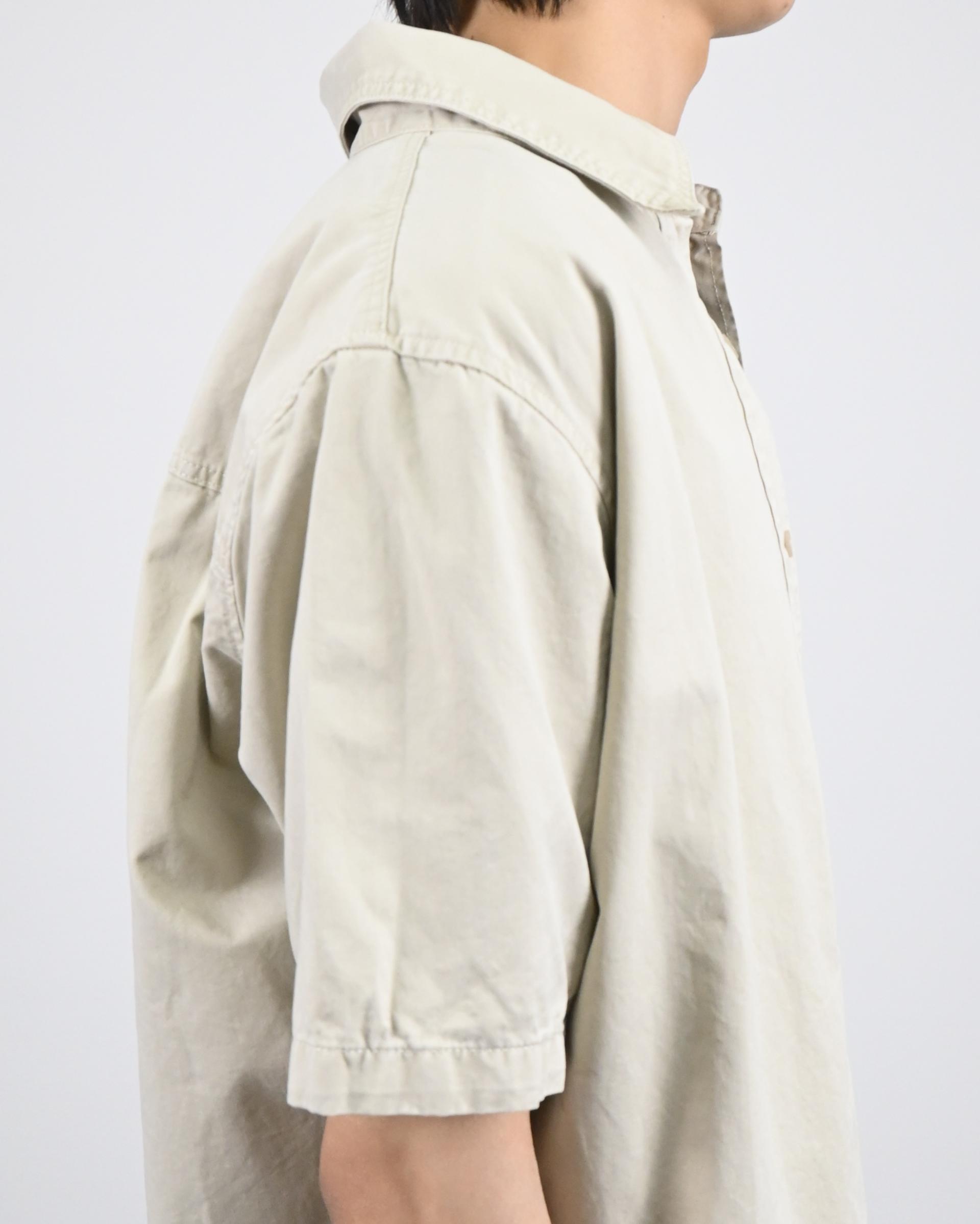 crop ding cotton half shirt