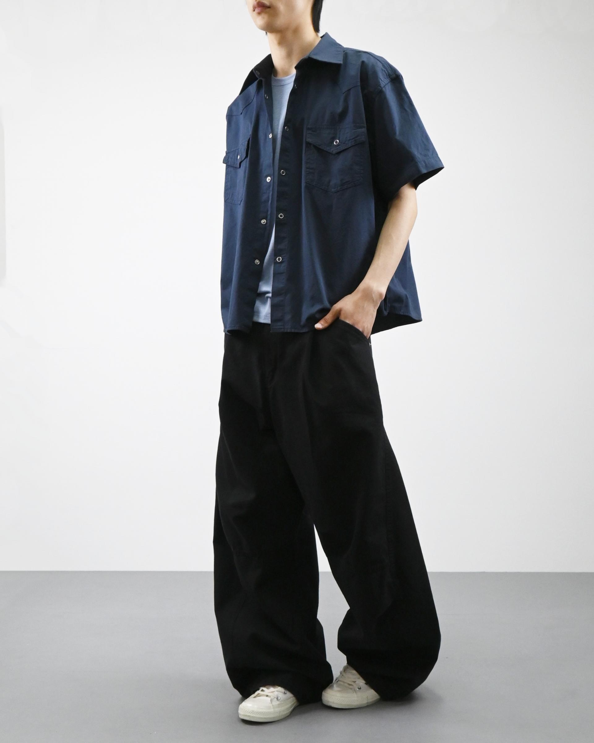 volumetric balloon cotton pants