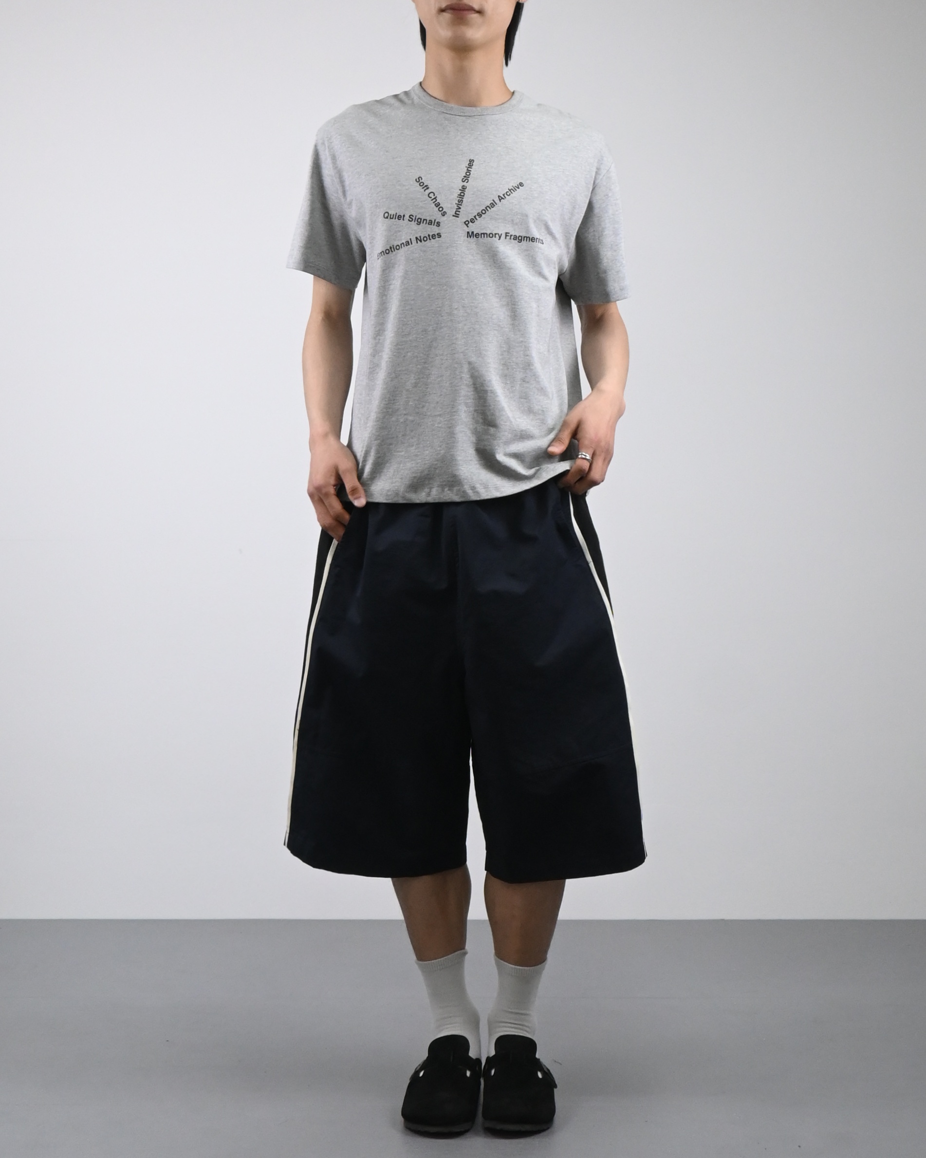 track bermuda pants