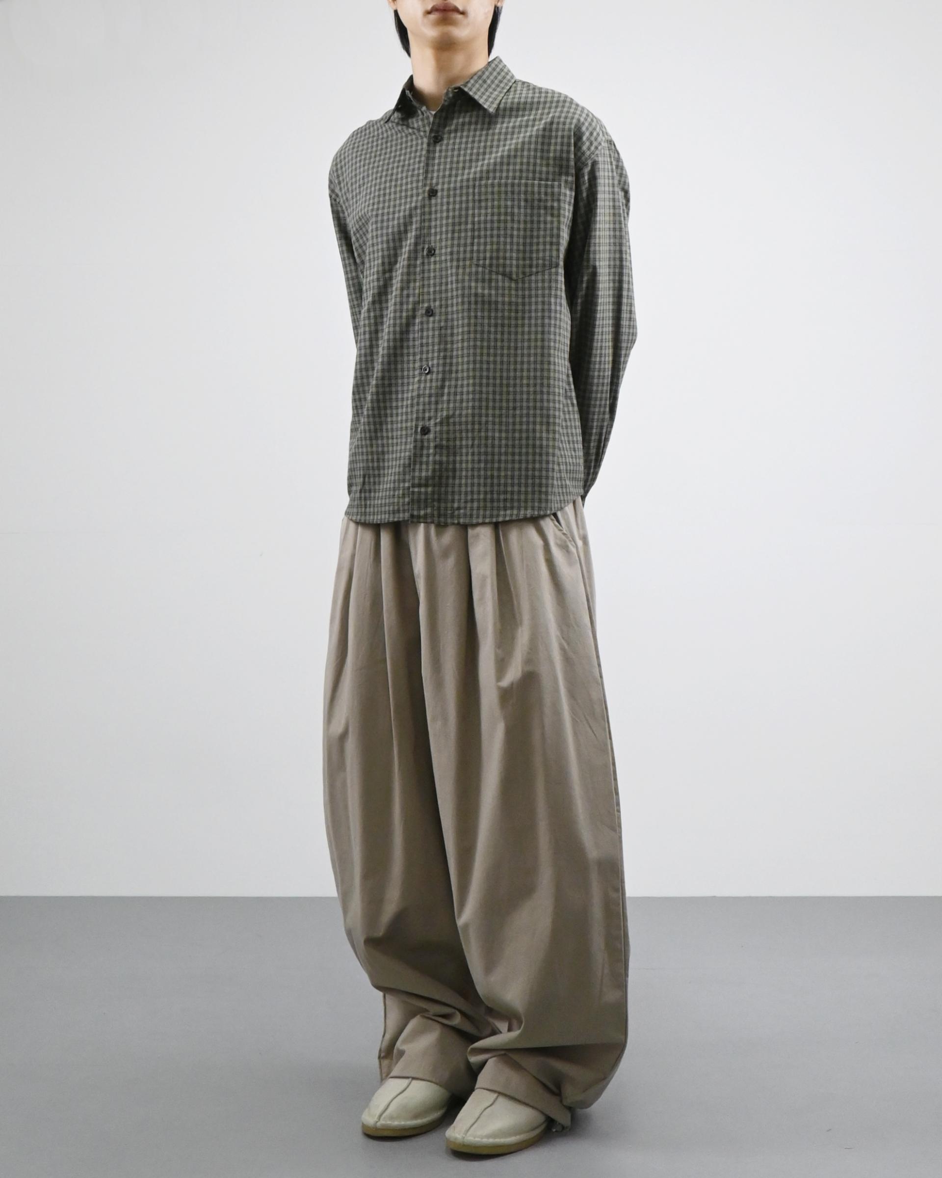 linen cotton balloon pants