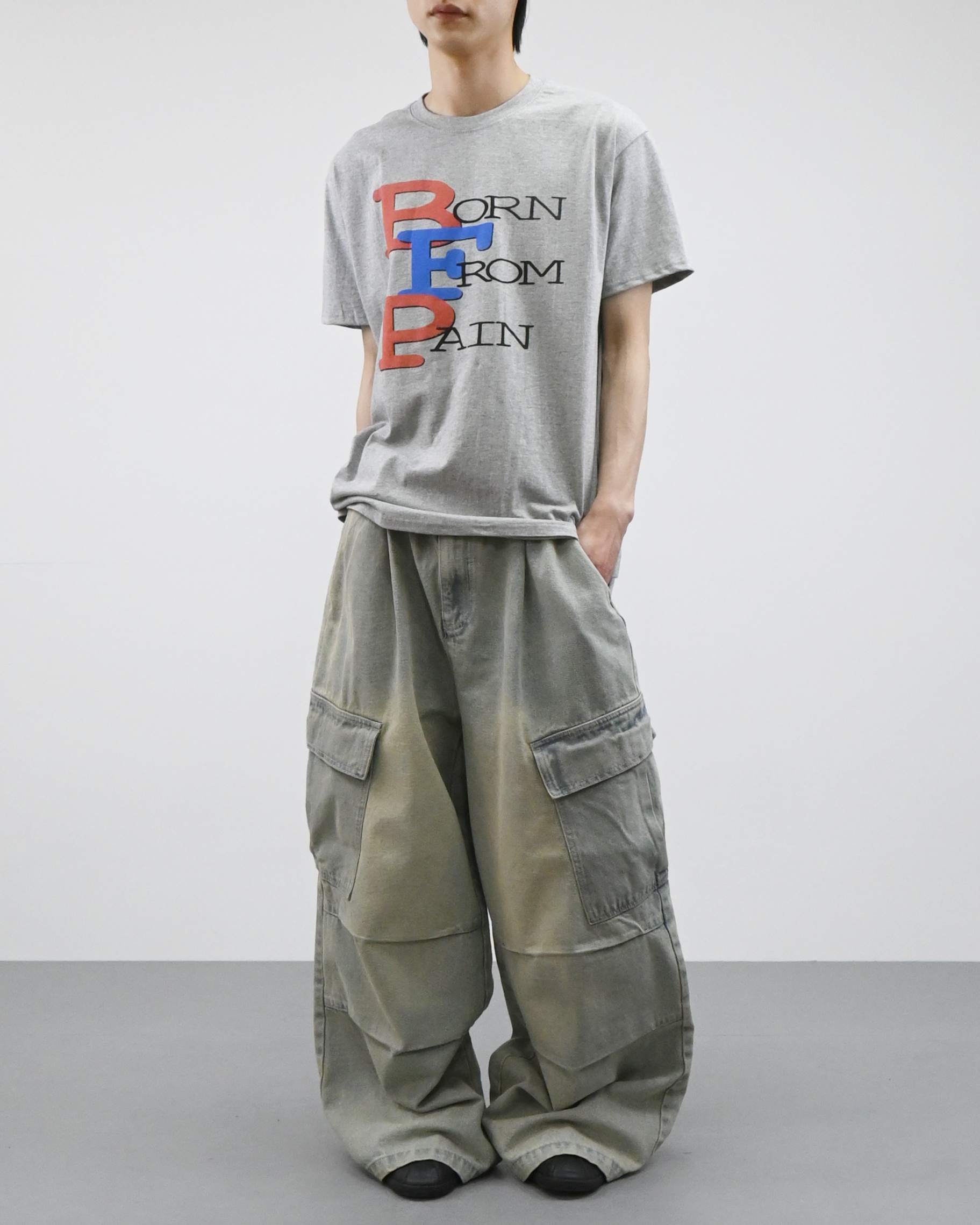 BFP printed half t-shirt