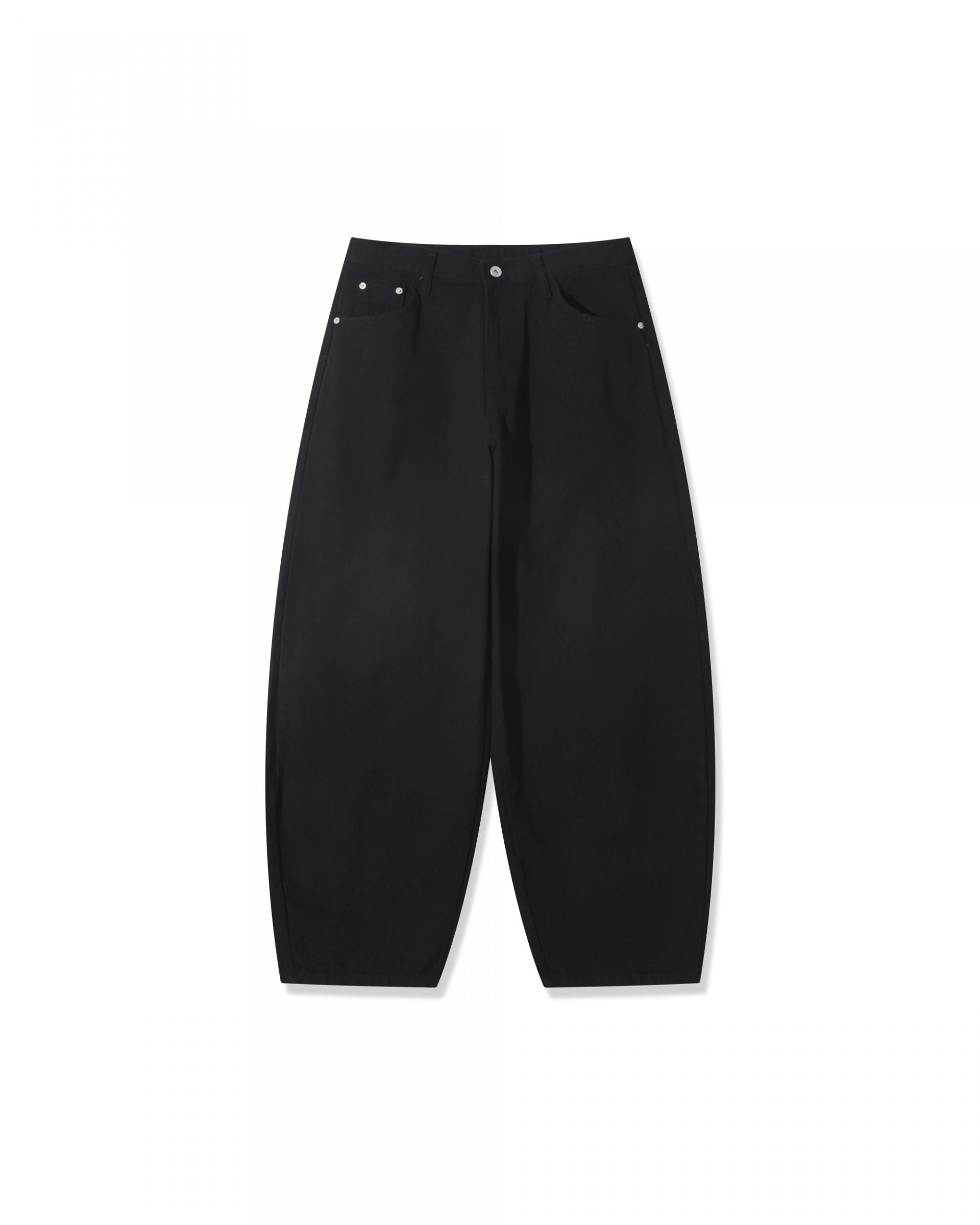 banding balloon cotton pants