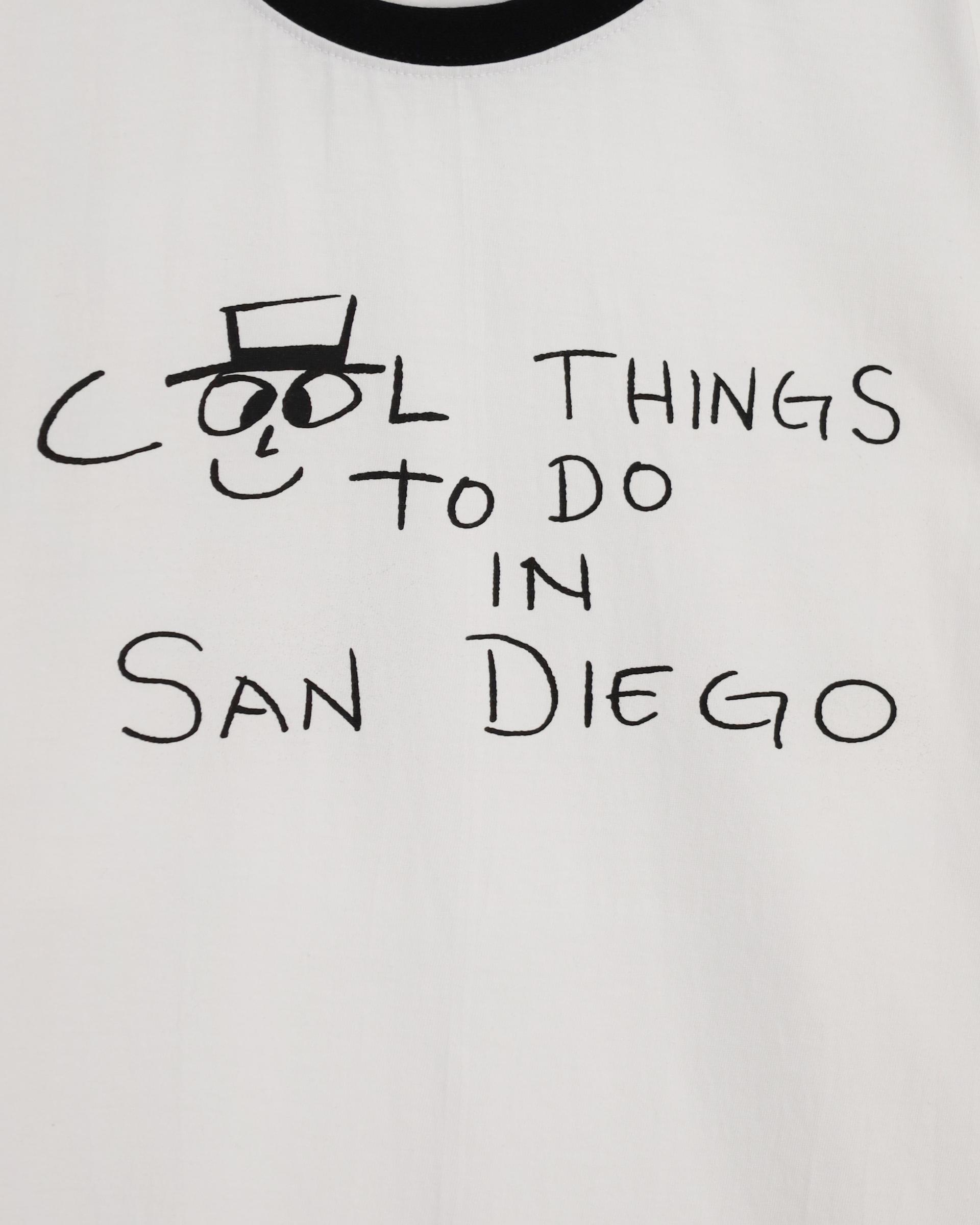 san diego ringer half t-shirt