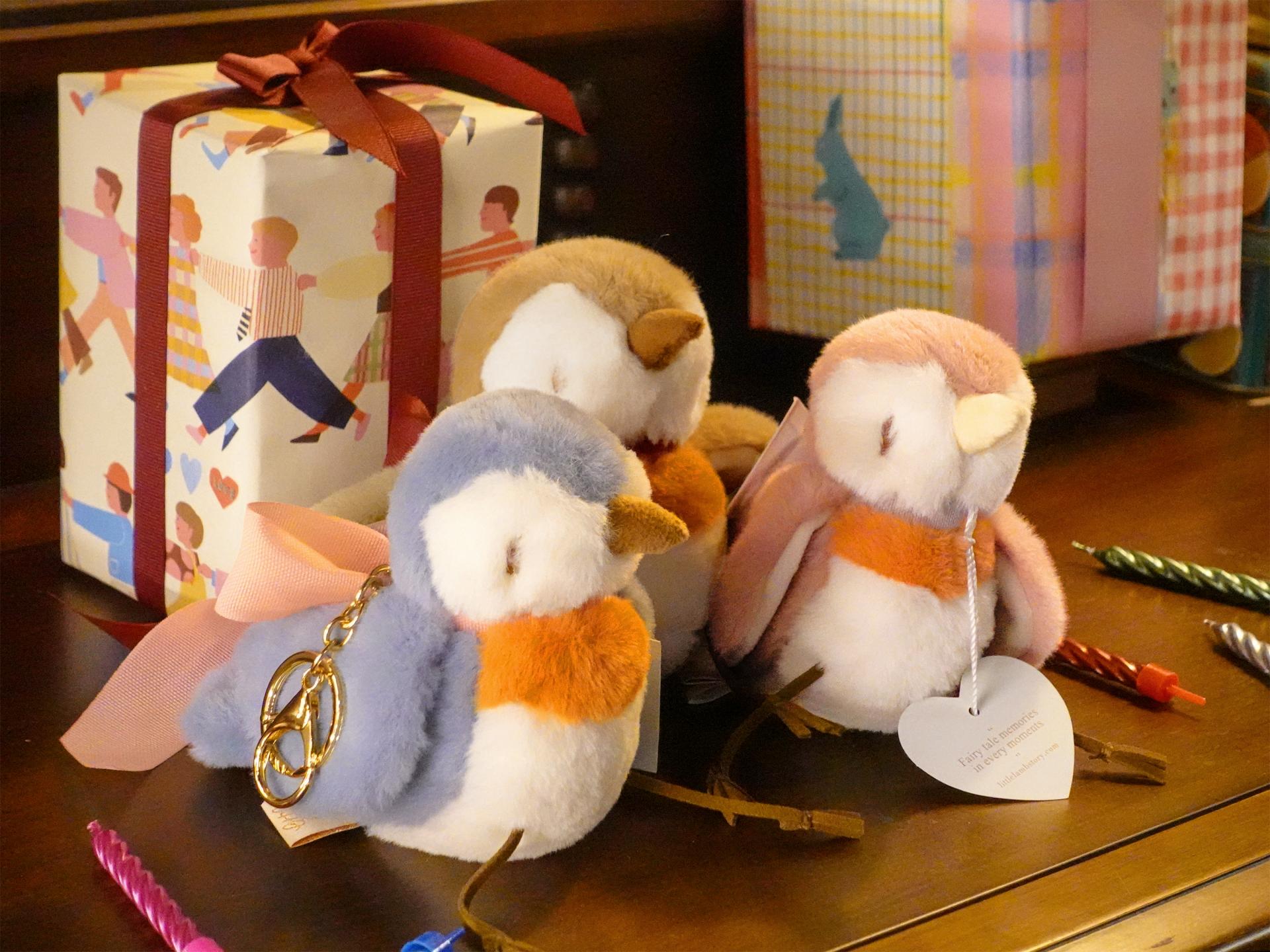 FLUFFY 아기 종달새, 오리 키링 (4 types)