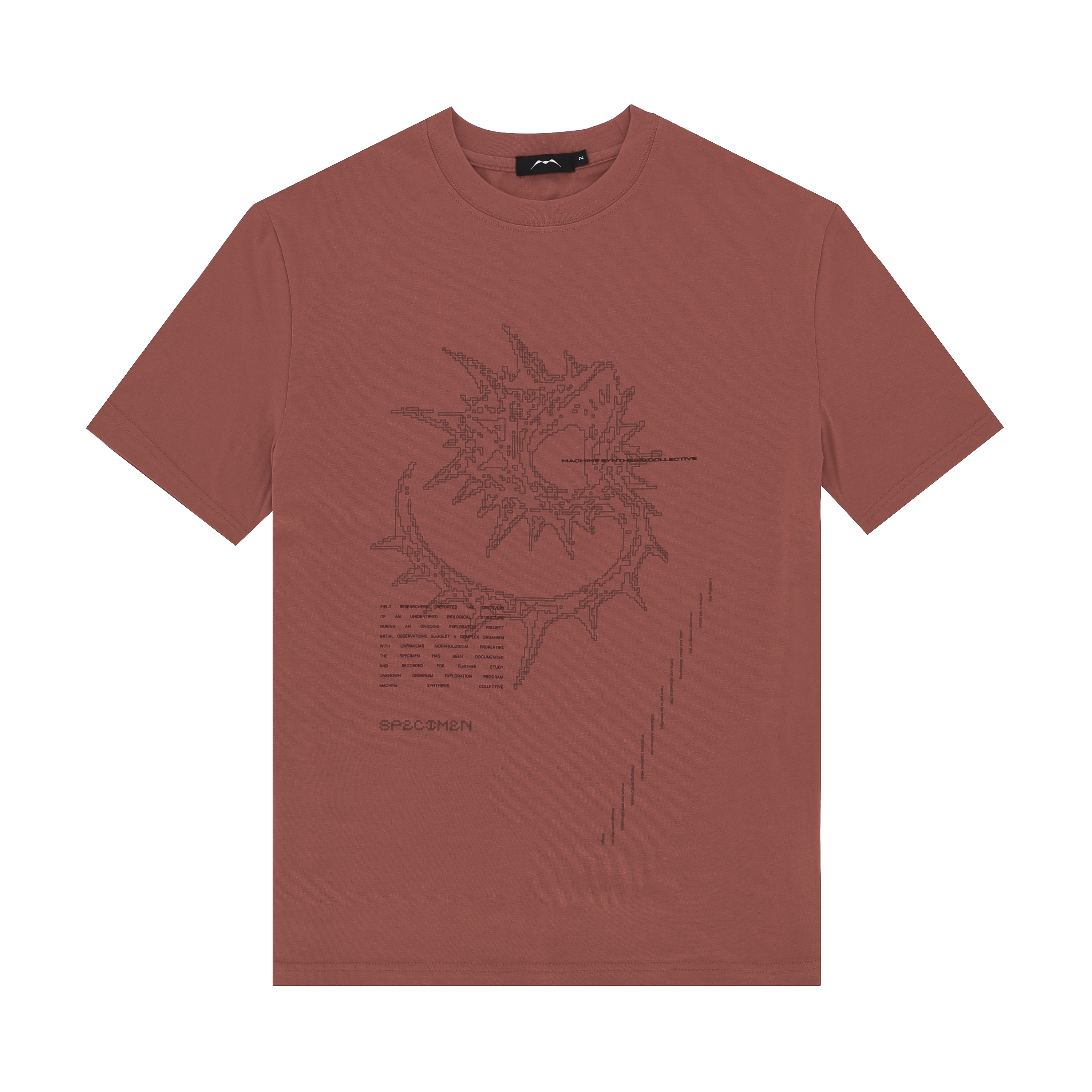 Shard T-shirts - Brick Red