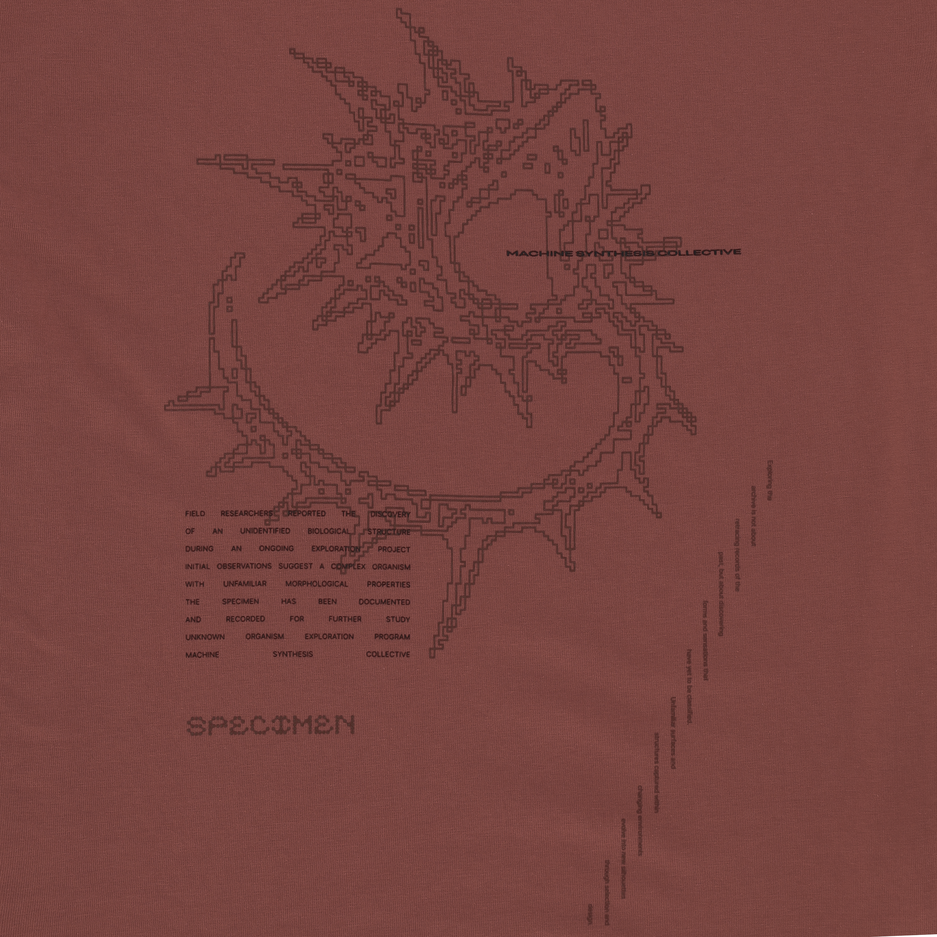 Shard T-shirts - Brick Red