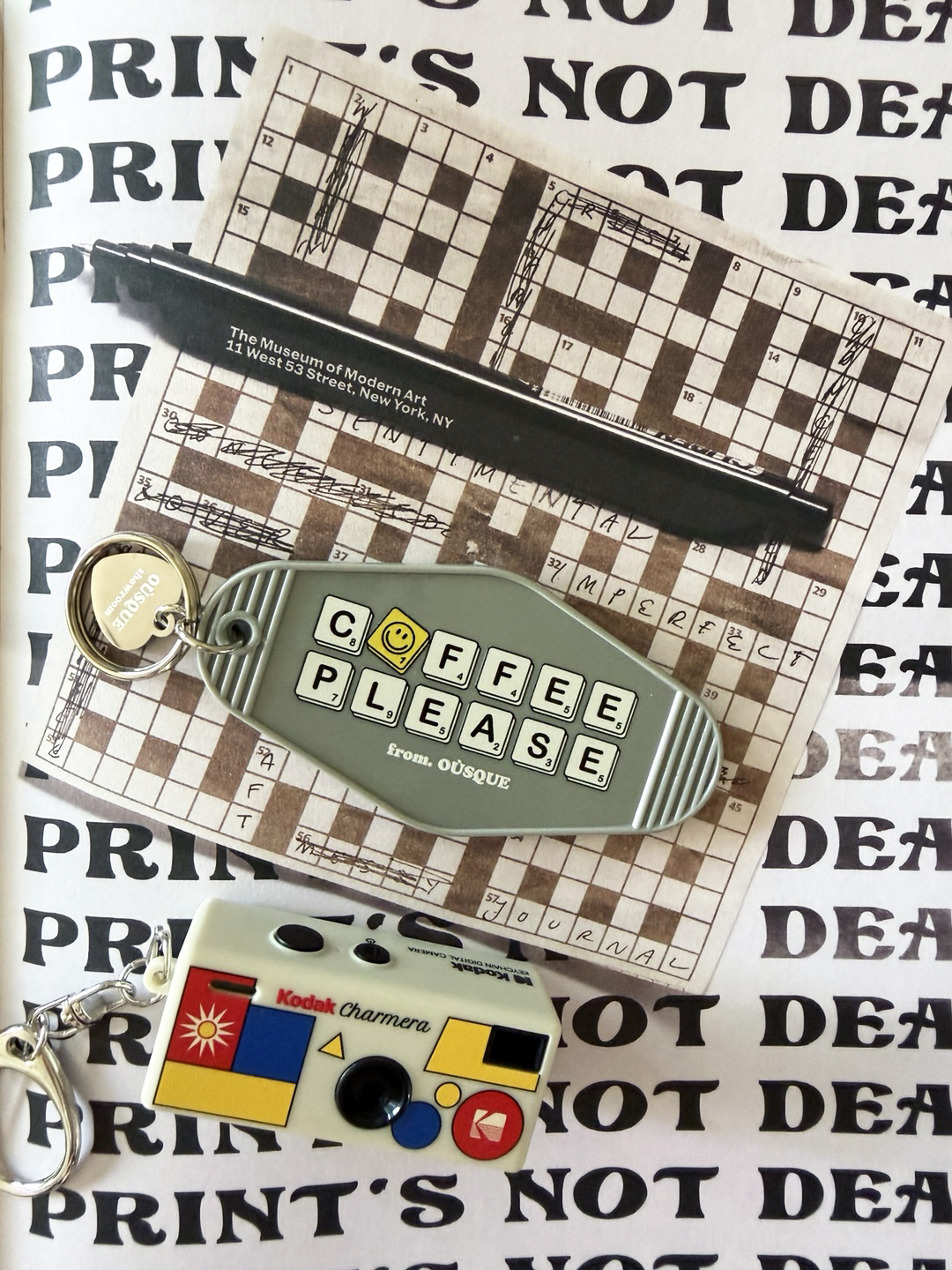[ONLY OÙSQUE] HOTEL KEY CHAIN COFFEE BASIC COLLECTION