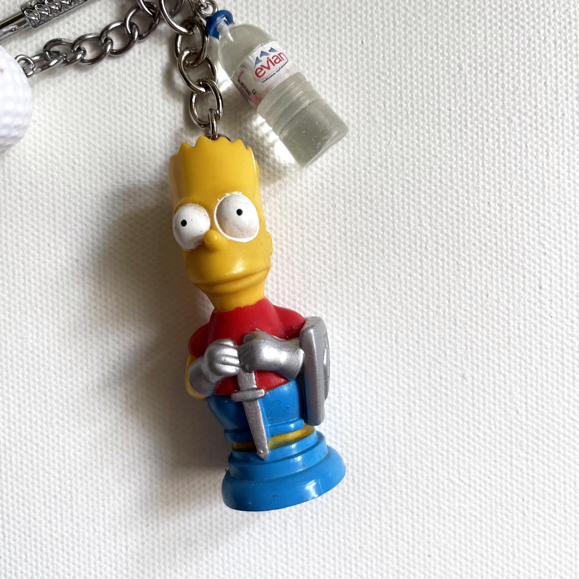 [ONLY OÙSQUE] 90'S BART SIMPSON KEY CHAIN