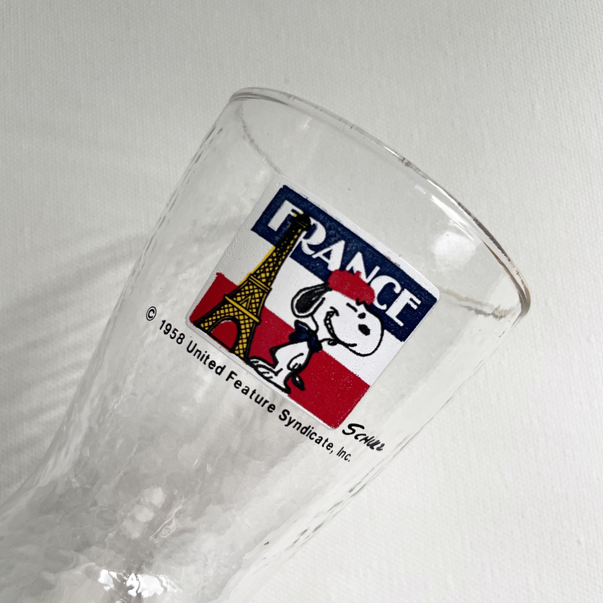 [VINTAGE] SNOOPY BOOTS GLASS