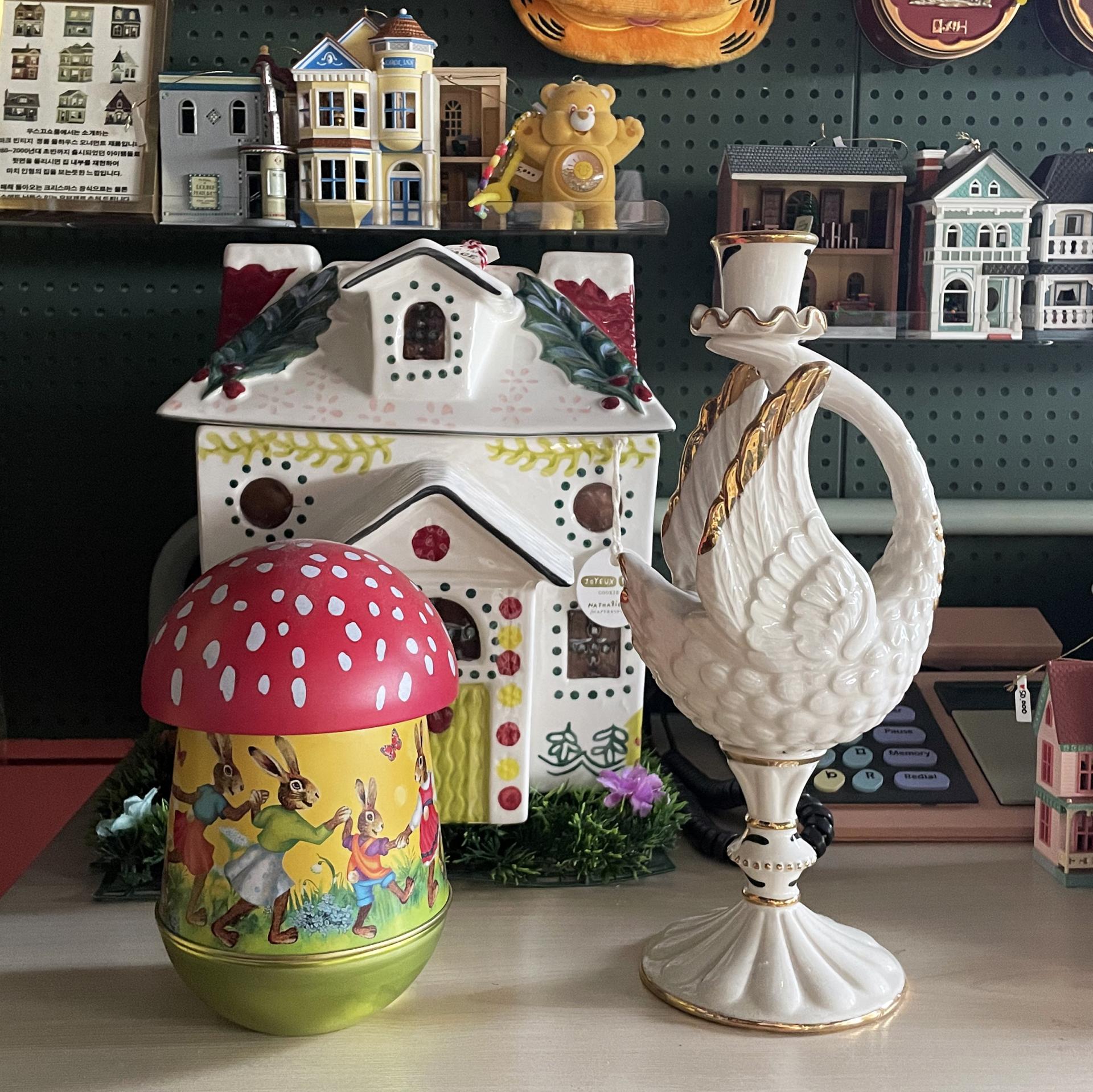 [SELECT][MADE IN ITALY] SWAN CANDLE HOLDER