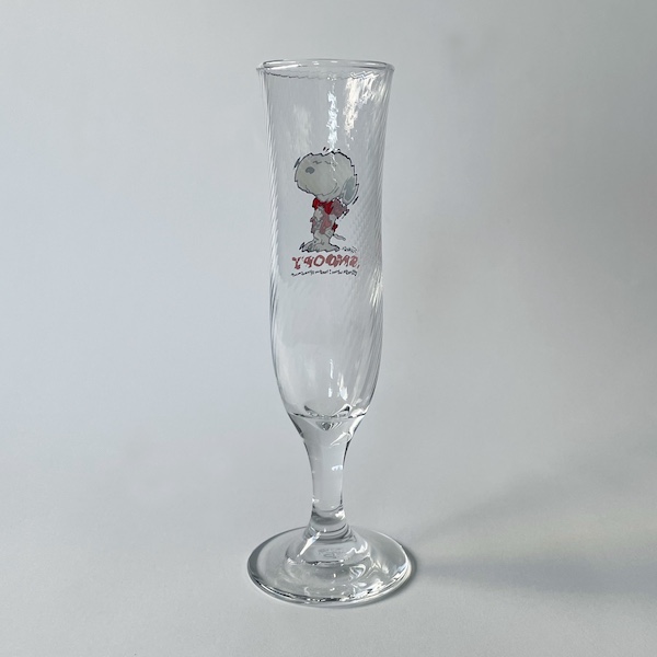 [VINTAGE] SNOOPY CHAMPAGNE GLASS