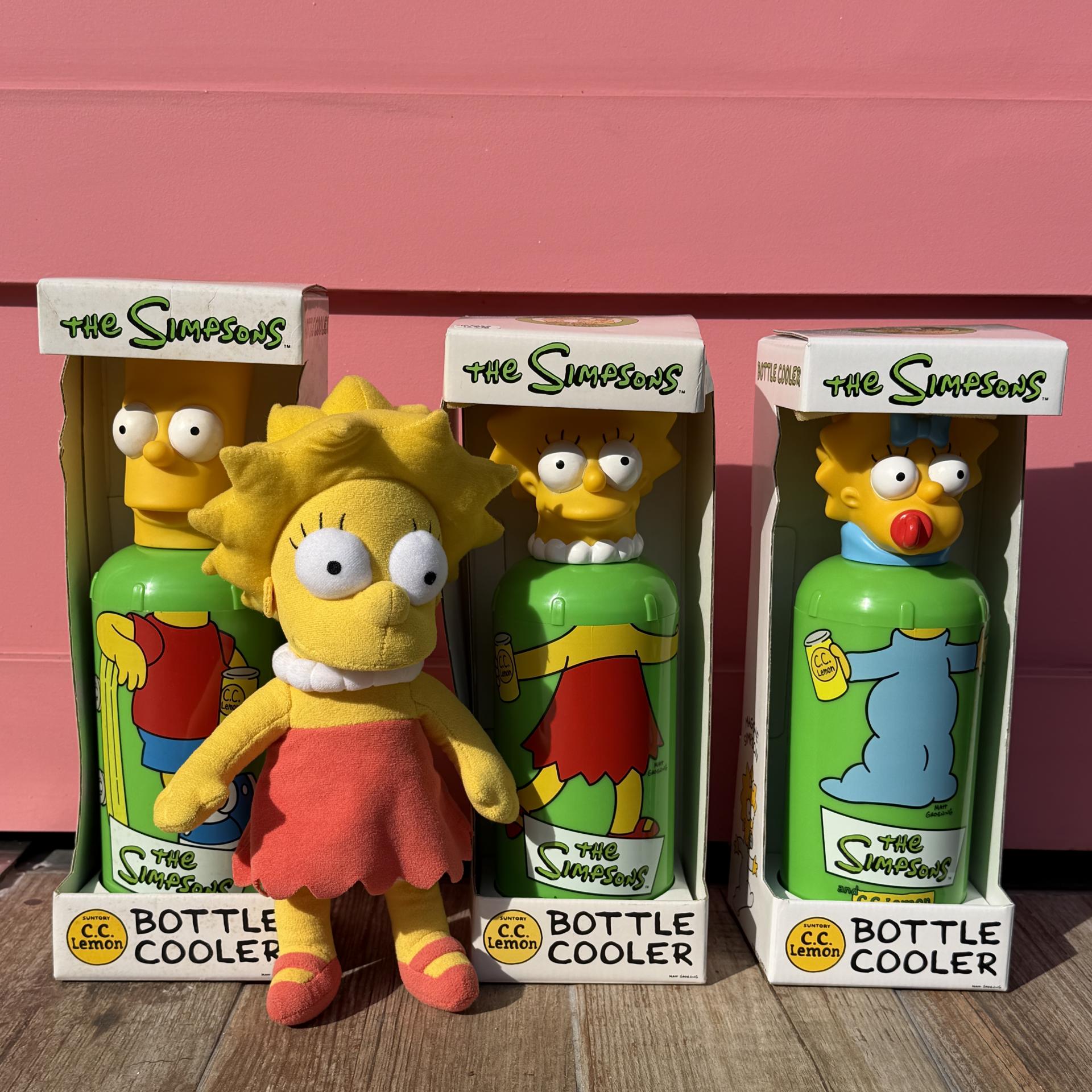 [VINTAGE] 2001 THE SIMPSONS BOTTLE COOLER