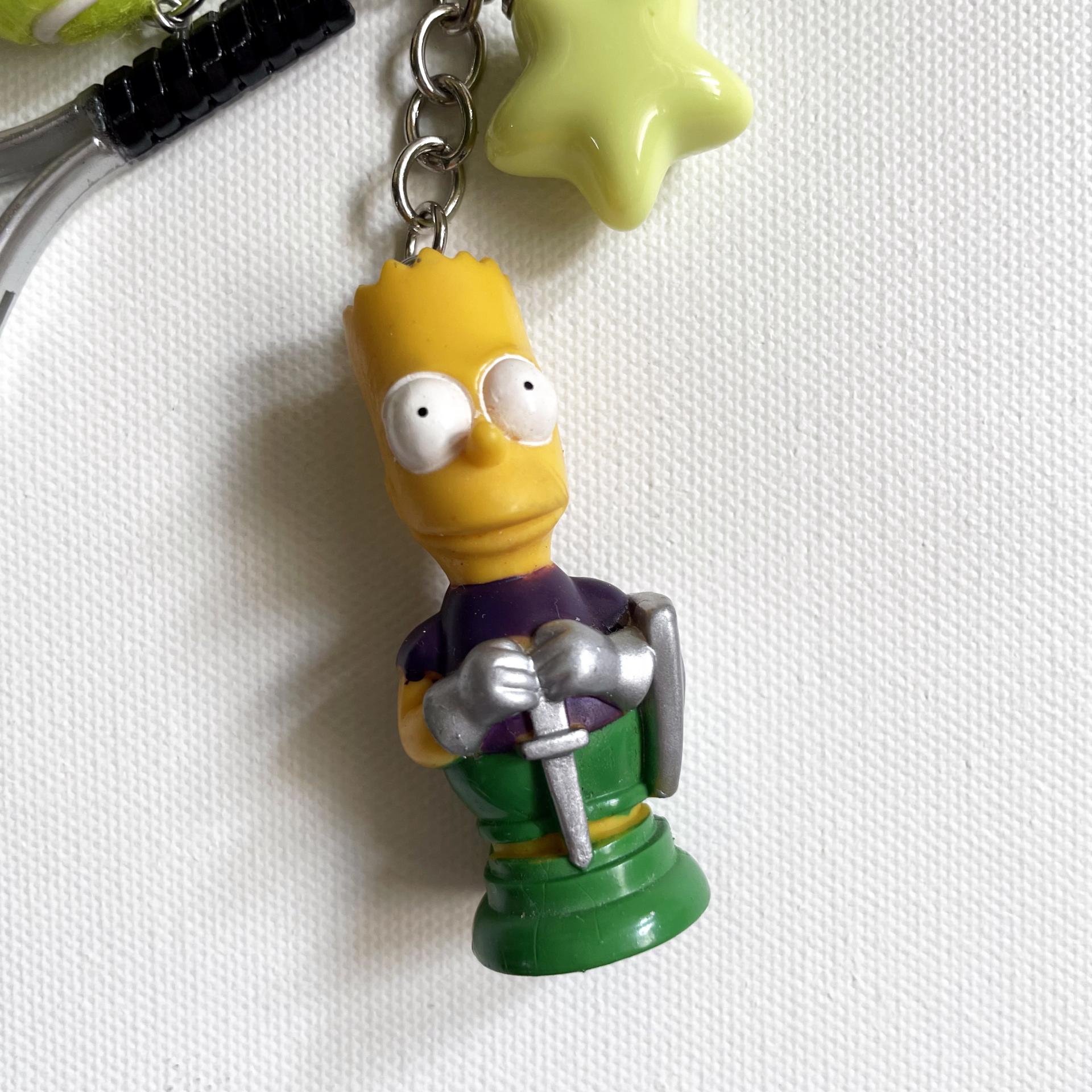 [ONLY OÙSQUE] 90'S BART SIMPSON KEY CHAIN