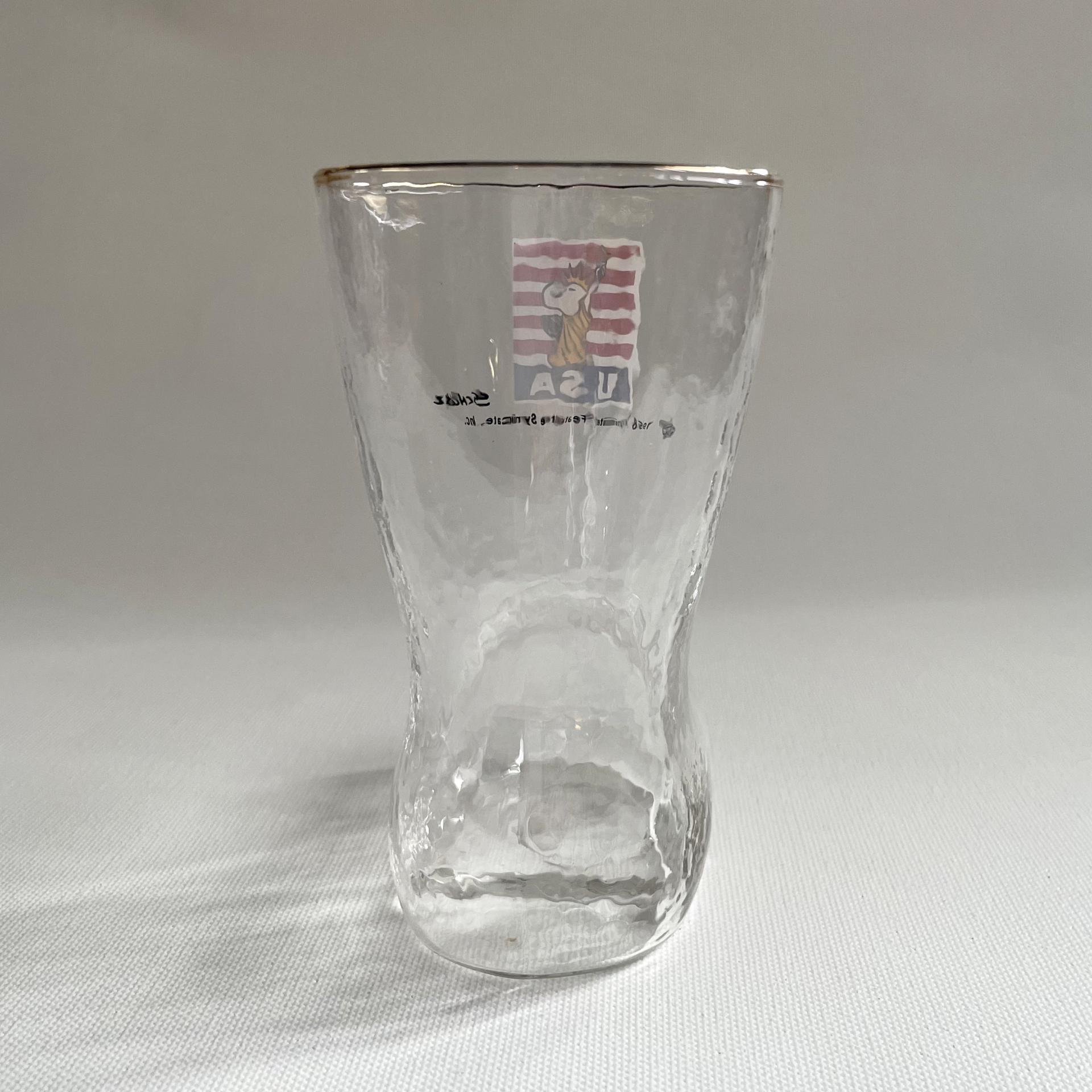 [VINTAGE] SNOOPY BOOTS GLASS
