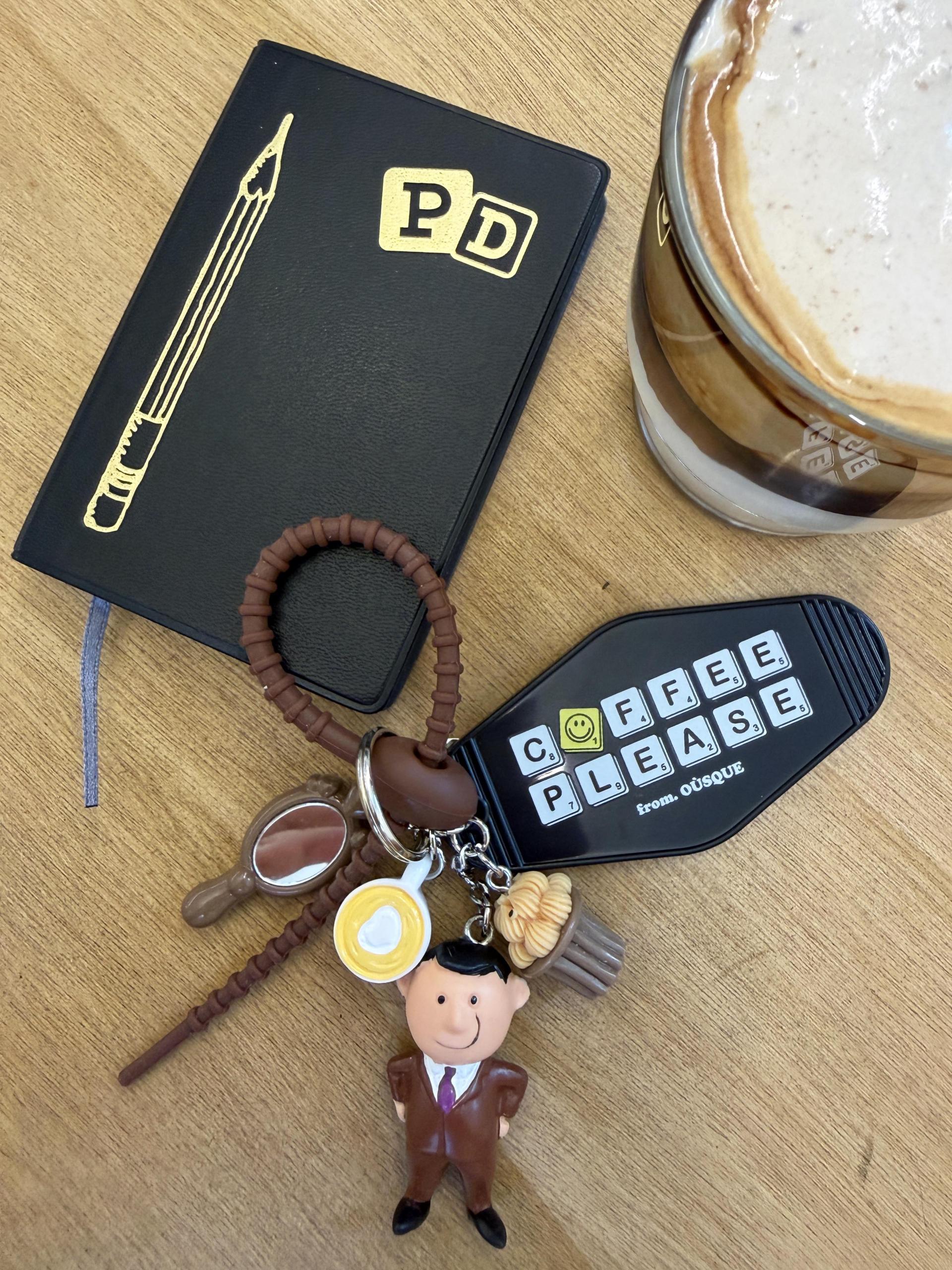 [ONLY OÙSQUE] HOTEL KEY CHAIN COFFEE COLLECTION 1