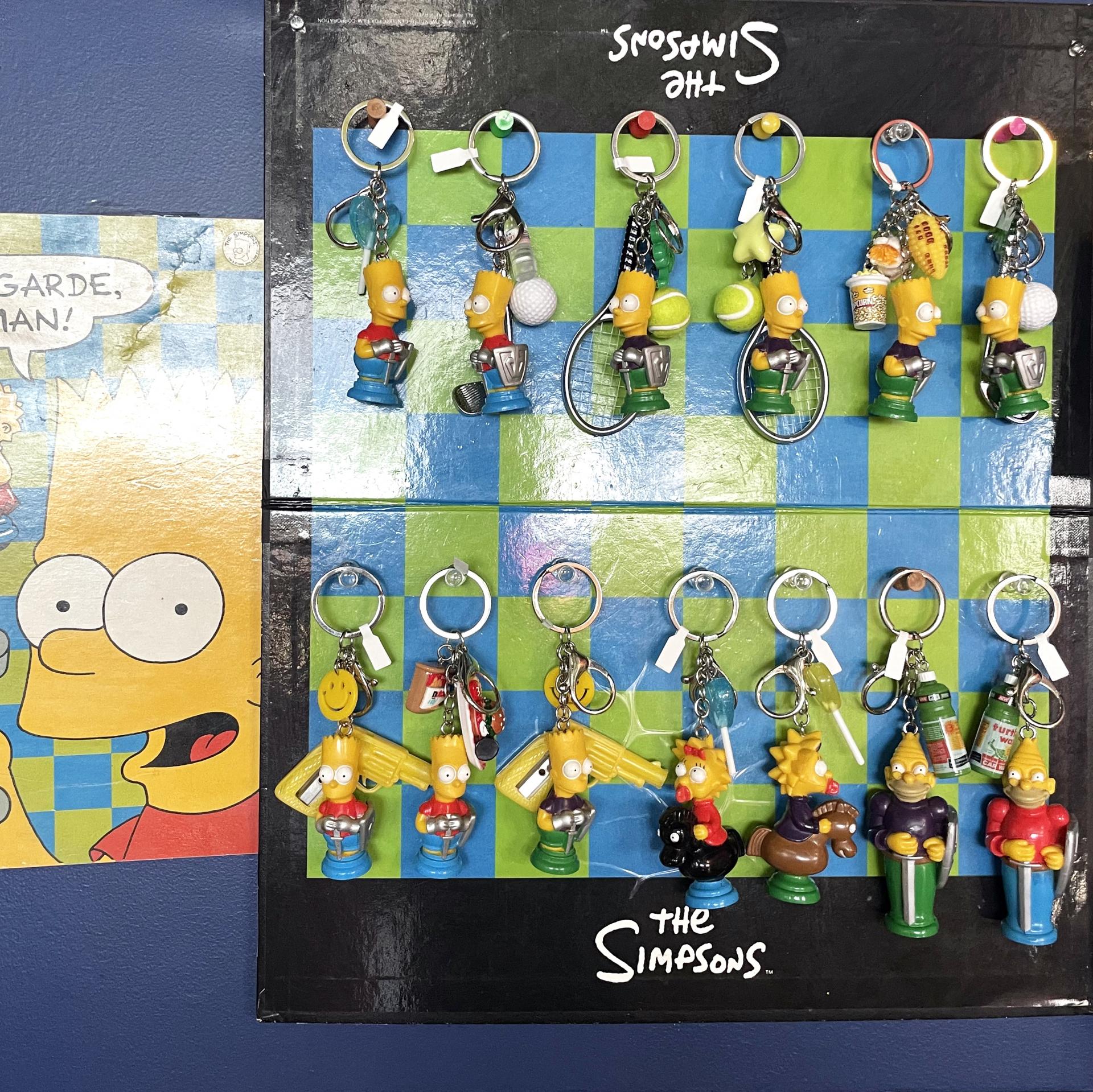[ONLY OÙSQUE] 90'S BART SIMPSON KEY CHAIN