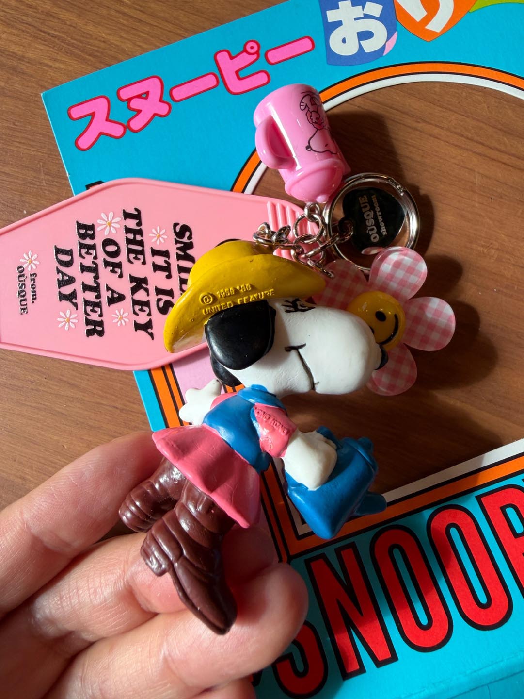 [ONLY OÙSQUE] HOTEL KEY CHAIN SMILE COLLECTION 1