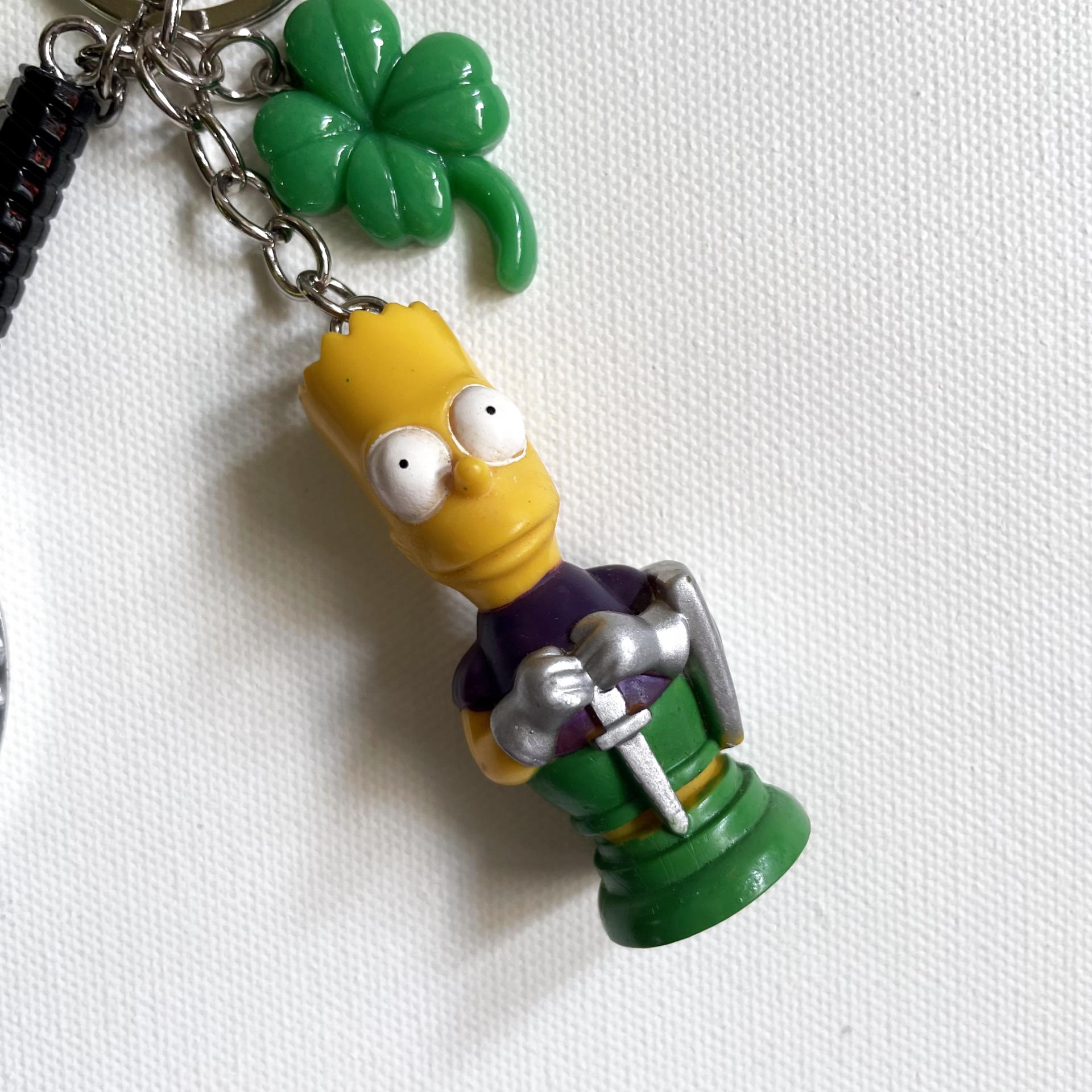 [ONLY OÙSQUE] 90'S BART SIMPSON KEY CHAIN