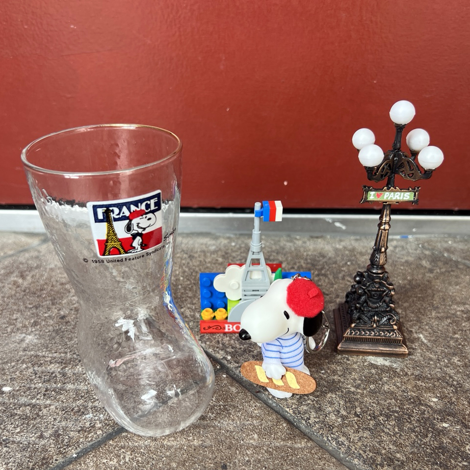 [VINTAGE] SNOOPY BOOTS GLASS