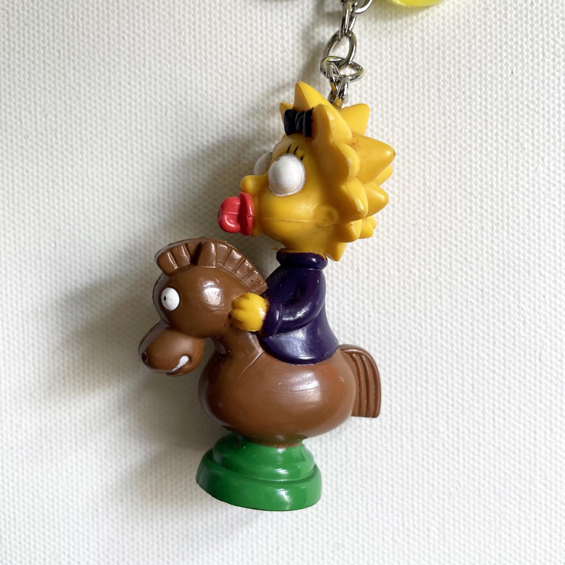 [ONLY OÙSQUE] 90'S SIMPSONS KEY CHAIN