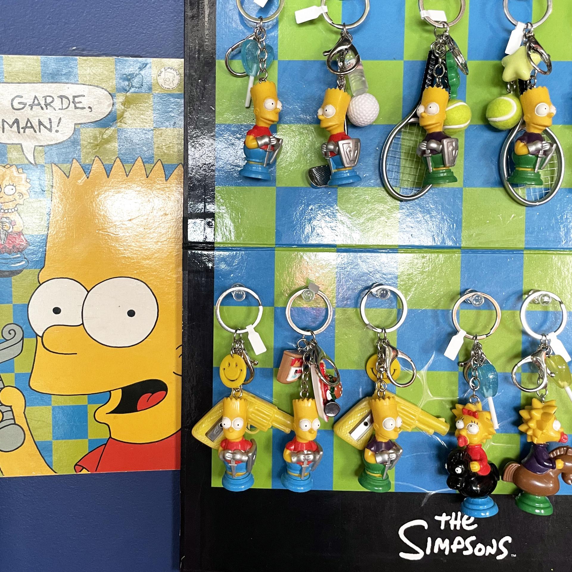 [ONLY OÙSQUE] 90'S BART SIMPSON KEY CHAIN