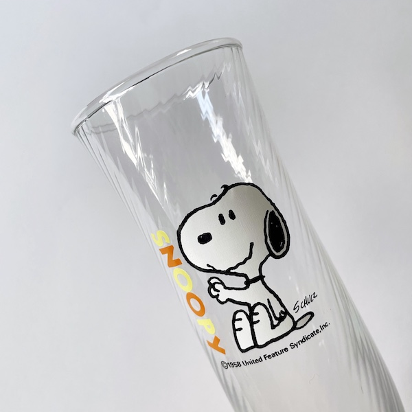 [VINTAGE] SNOOPY CHAMPAGNE GLASS