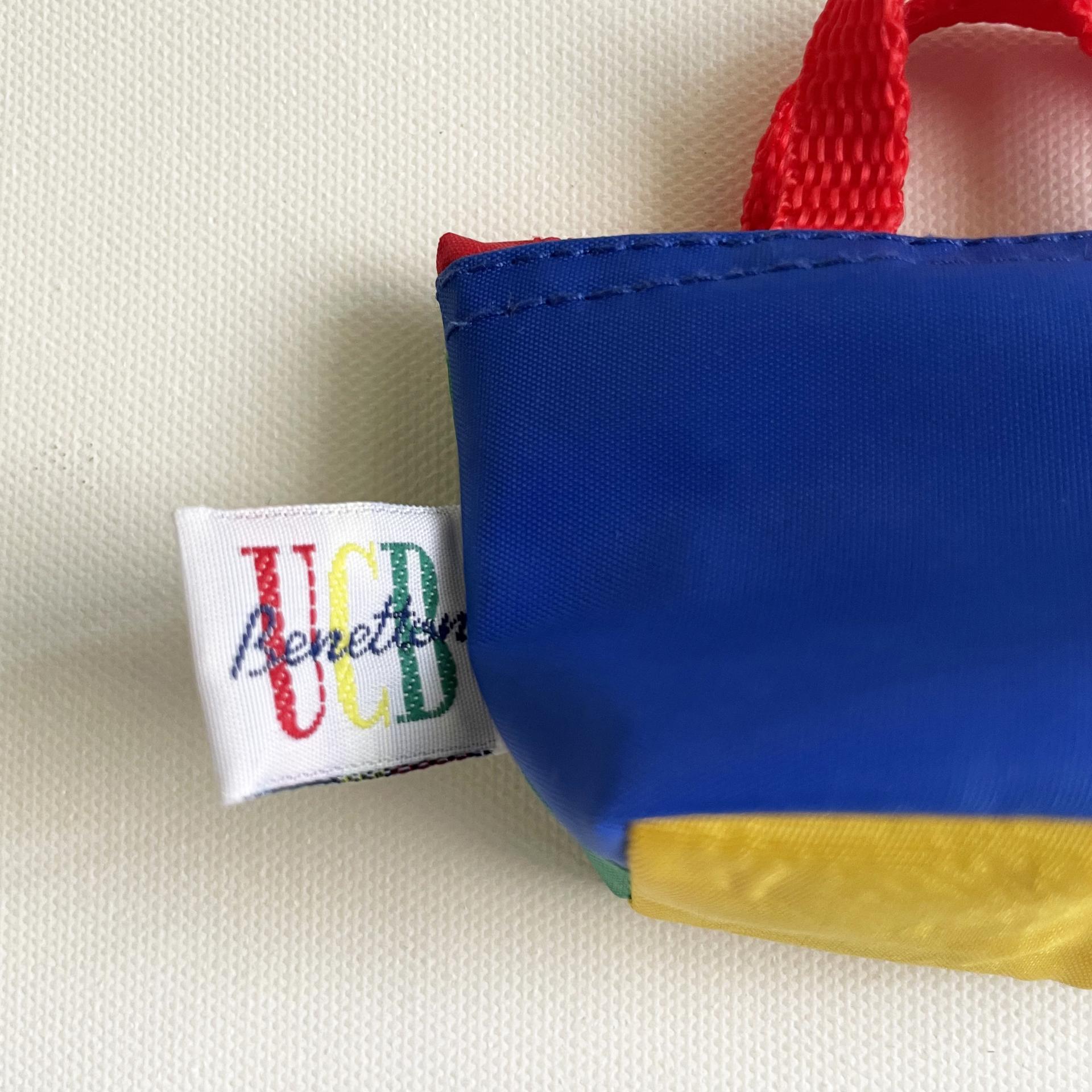 [VINTAGE] BENETTON MINI BAG KEY CHAIN
