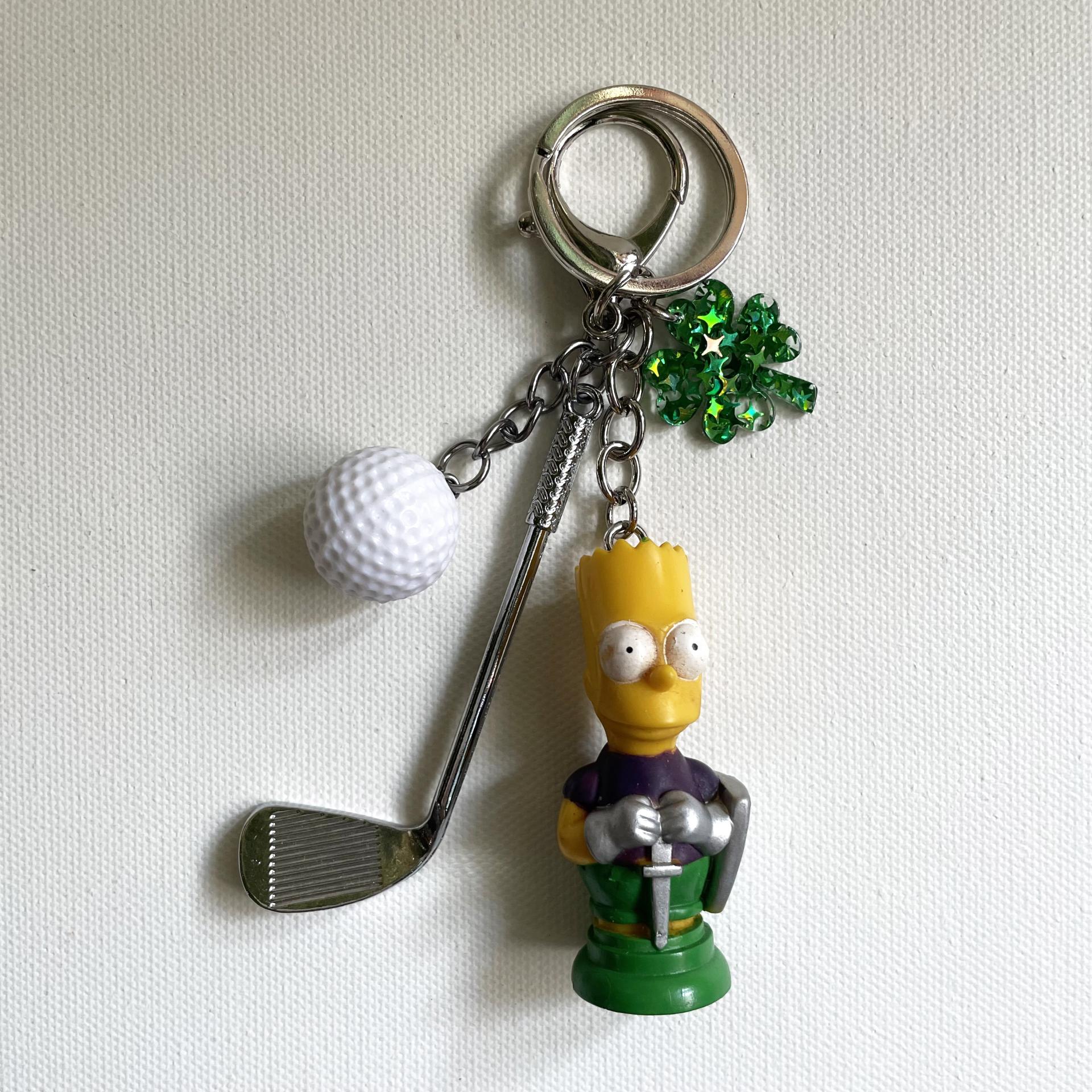[ONLY OÙSQUE] 90'S BART SIMPSON KEY CHAIN