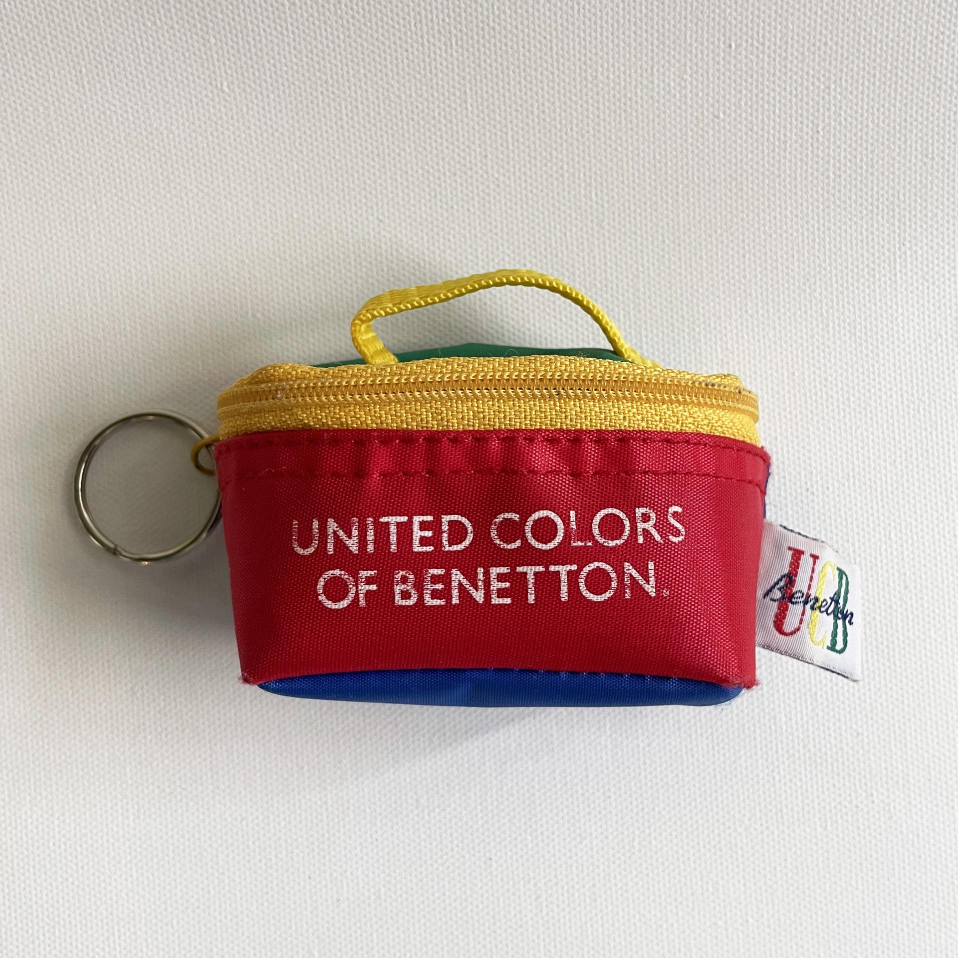 [VINTAGE] BENETTON MINI BAG KEY CHAIN