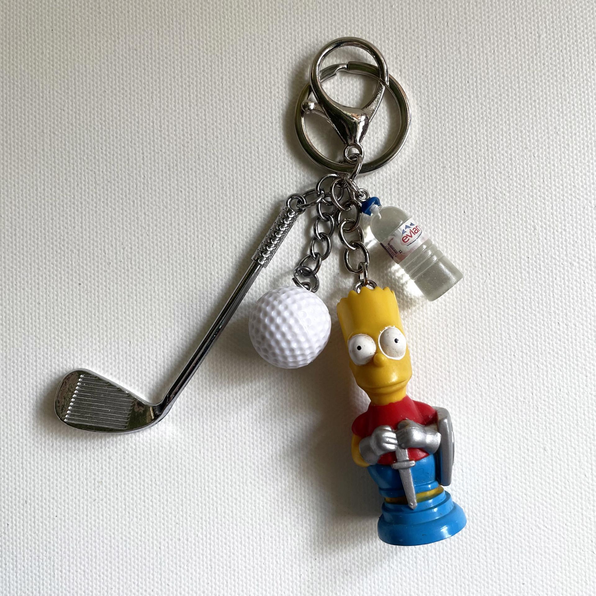 [ONLY OÙSQUE] 90'S BART SIMPSON KEY CHAIN