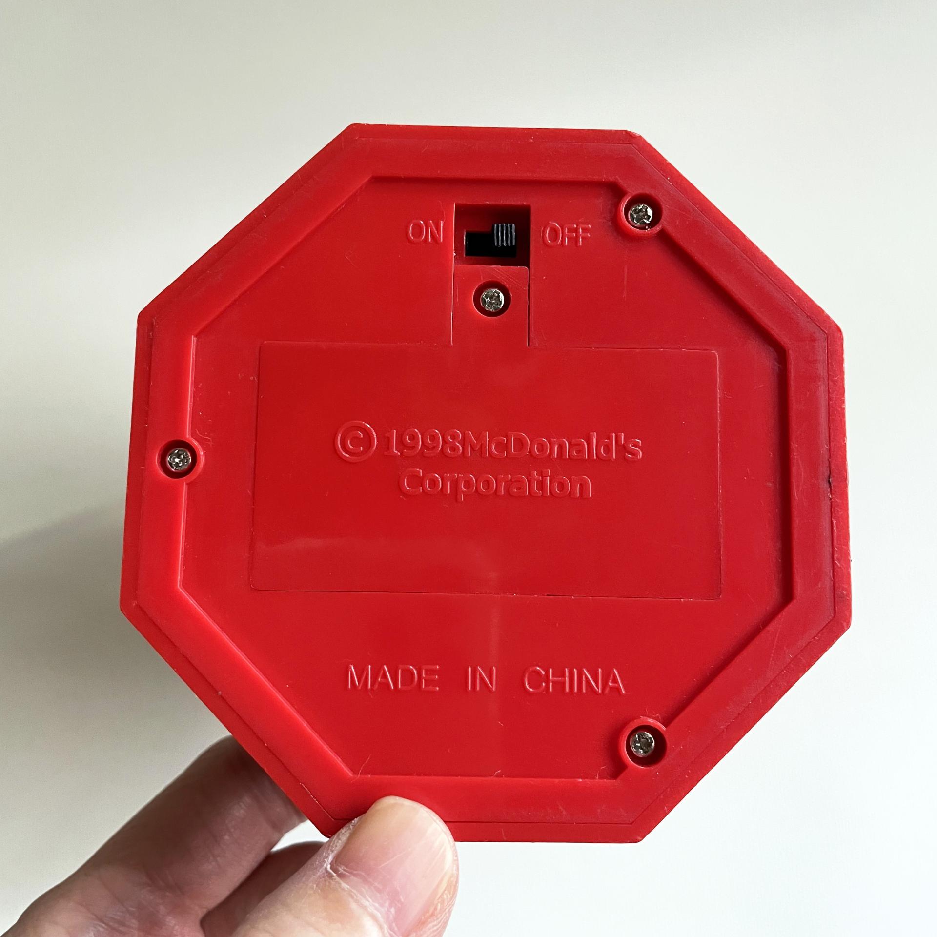 [VINTAGE][RARE] 1998 MCDONALD'S ROTATING LAMP