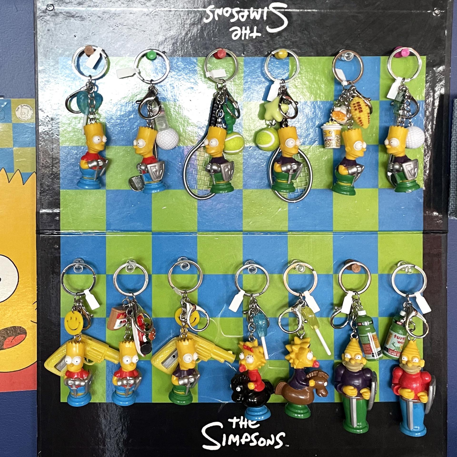 [ONLY OÙSQUE] 90'S SIMPSONS KEY CHAIN