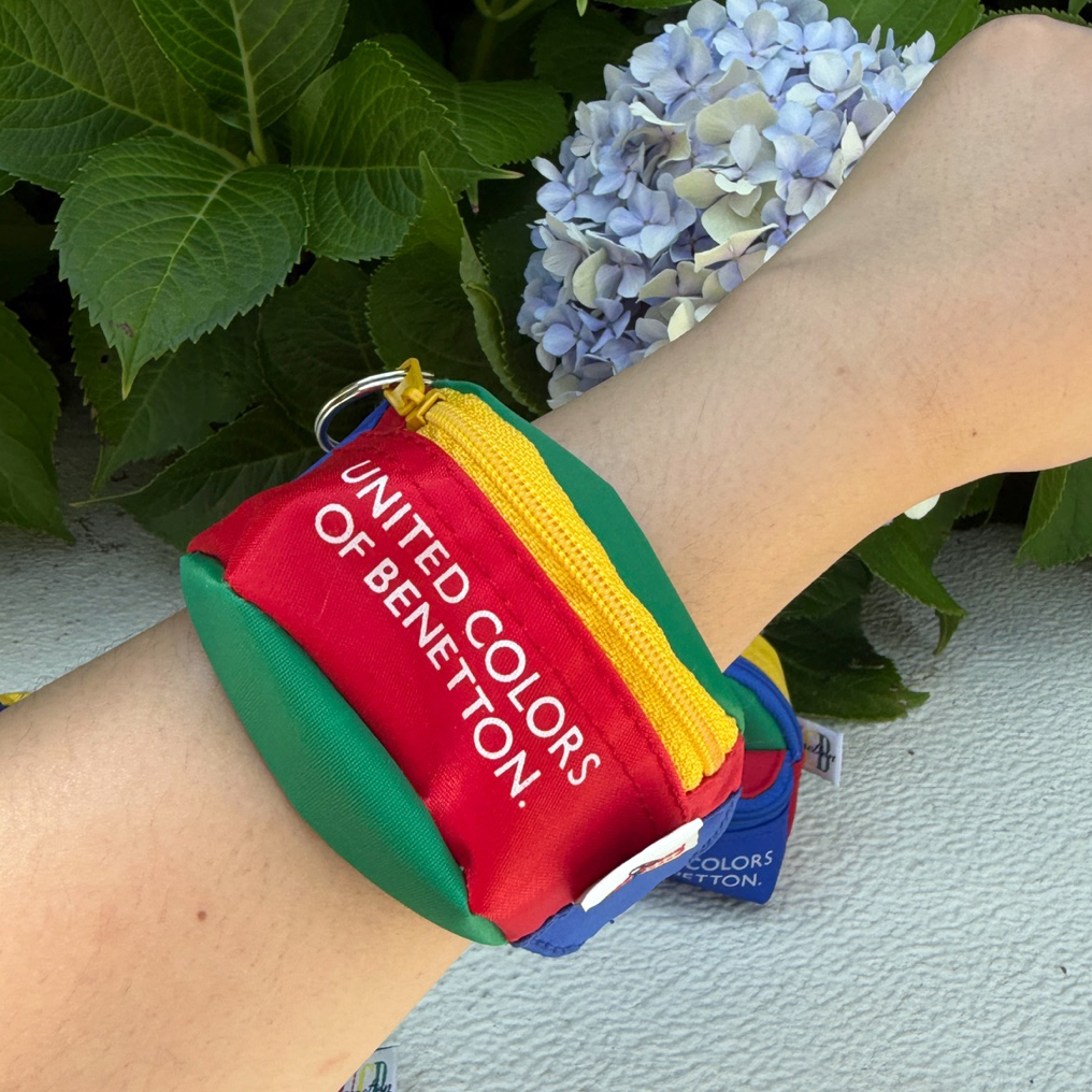 [VINTAGE] BENETTON MINI BAG KEY CHAIN