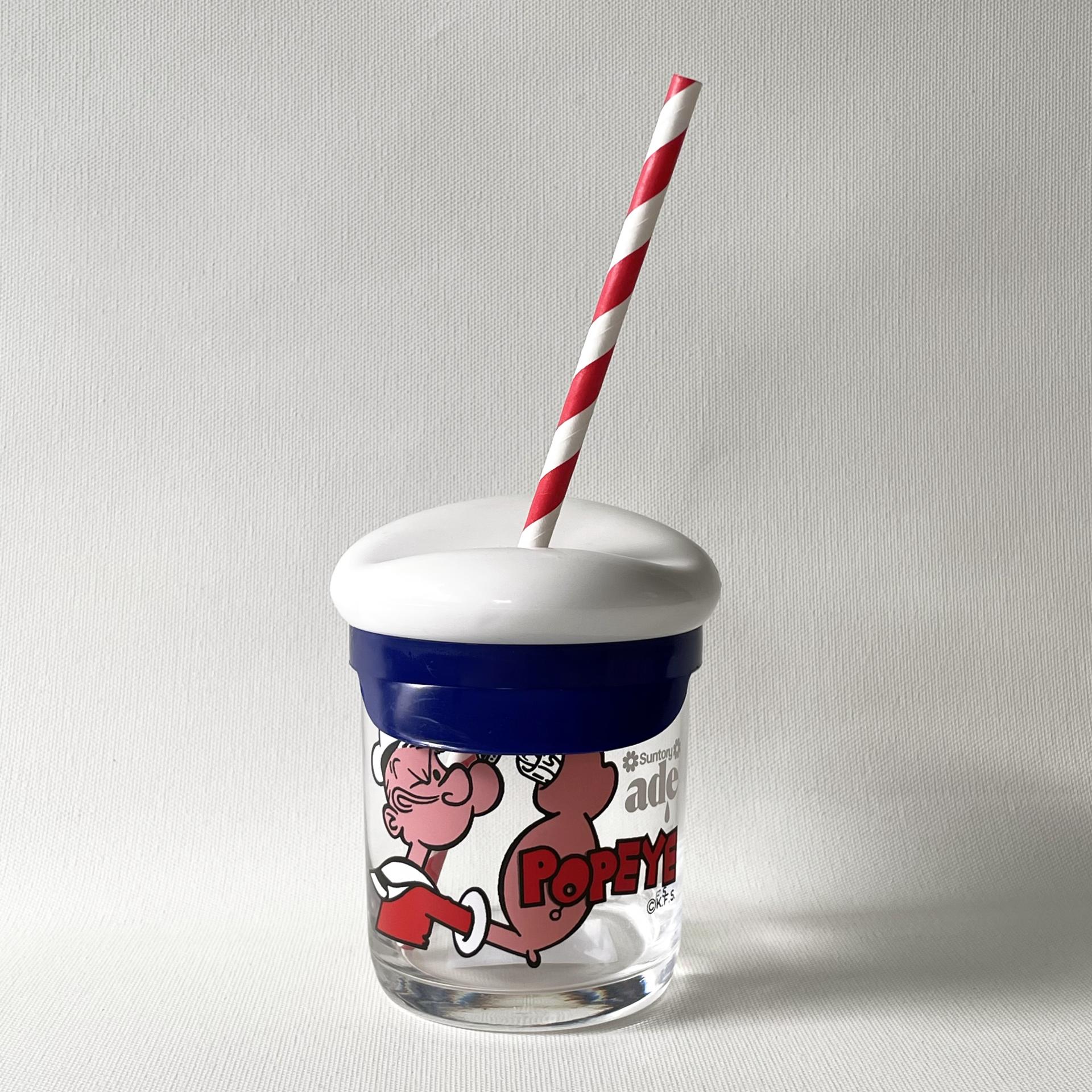 [VINTAGE] POPEYE CUP & LID SET