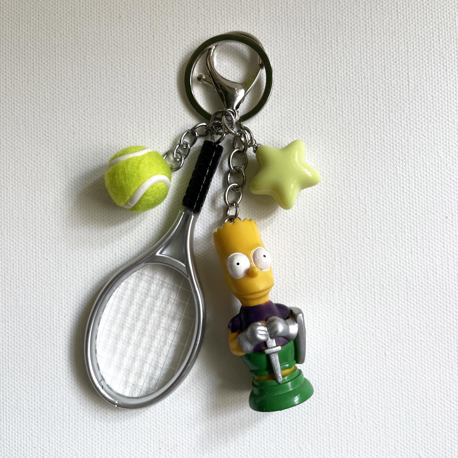 [ONLY OÙSQUE] 90'S BART SIMPSON KEY CHAIN