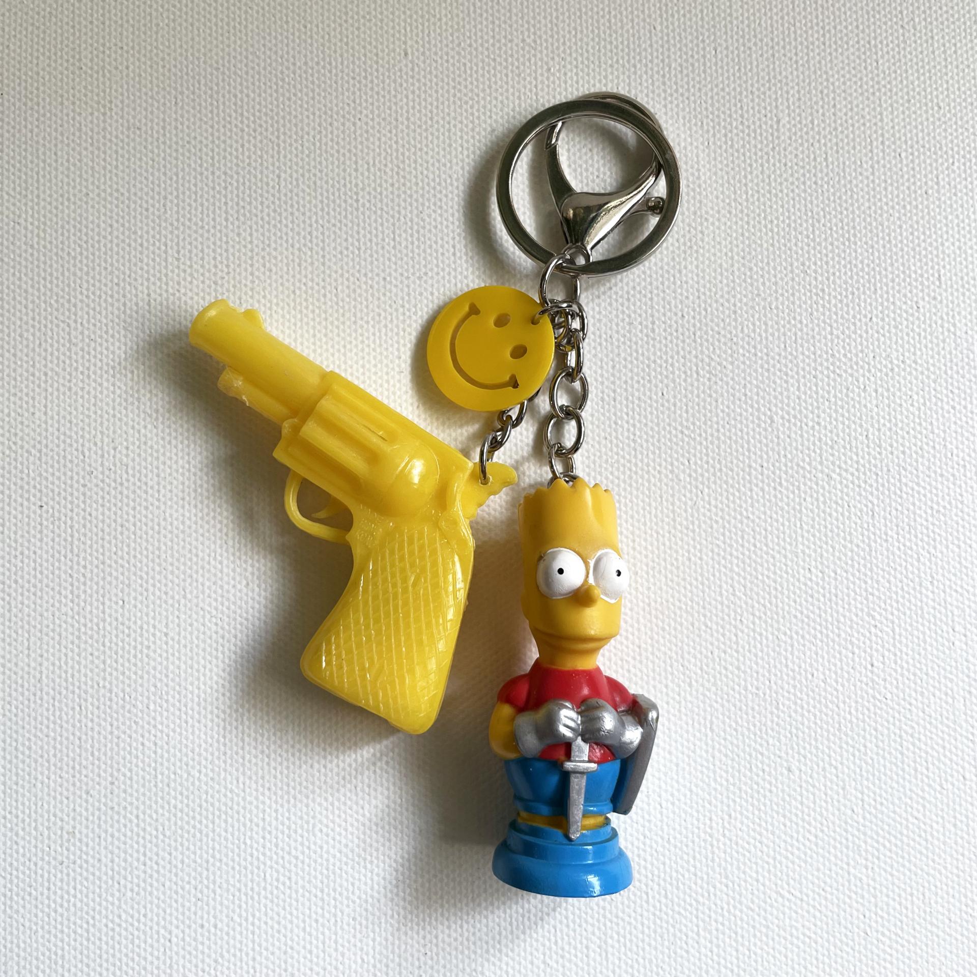 [ONLY OÙSQUE] 90'S BART SIMPSON KEY CHAIN