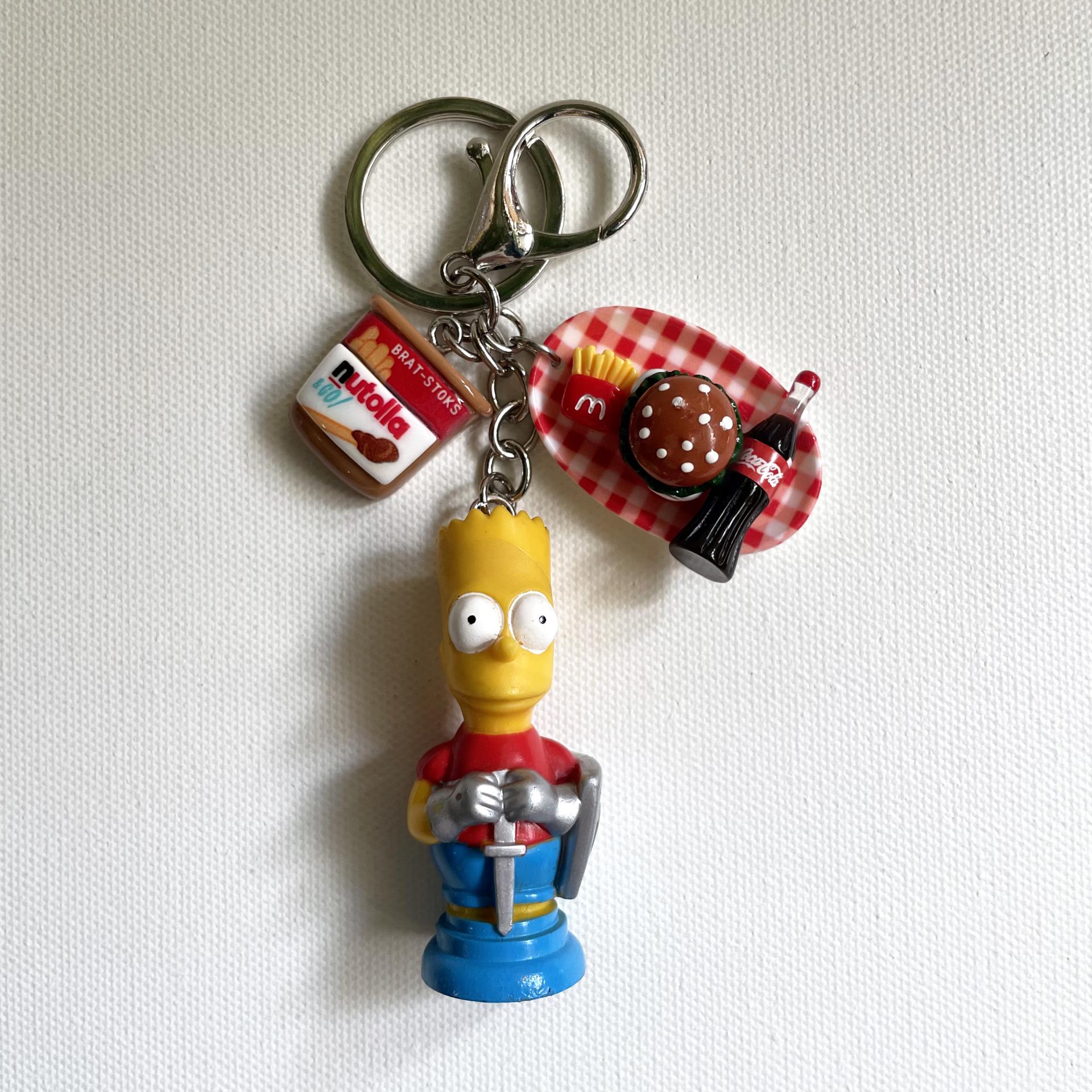 [ONLY OÙSQUE] 90'S BART SIMPSON KEY CHAIN