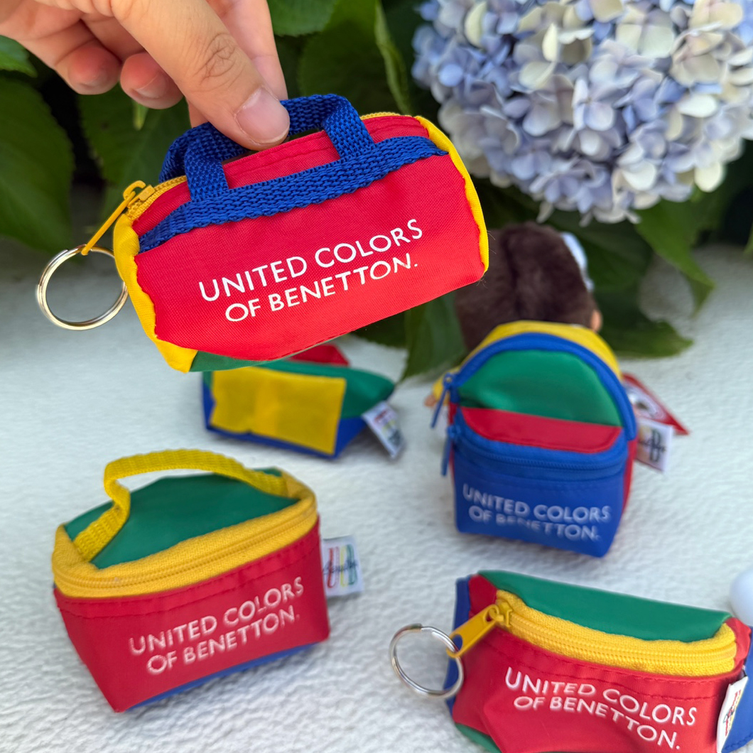 [VINTAGE] BENETTON MINI BAG KEY CHAIN