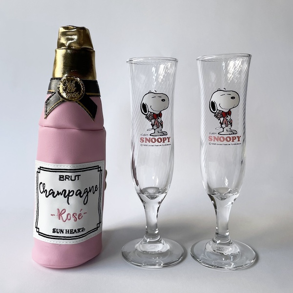 [VINTAGE] SNOOPY CHAMPAGNE GLASS