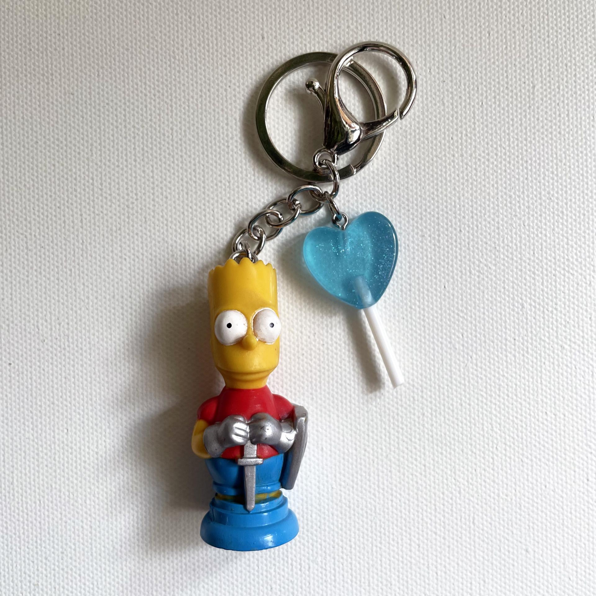 [ONLY OÙSQUE] 90'S BART SIMPSON KEY CHAIN