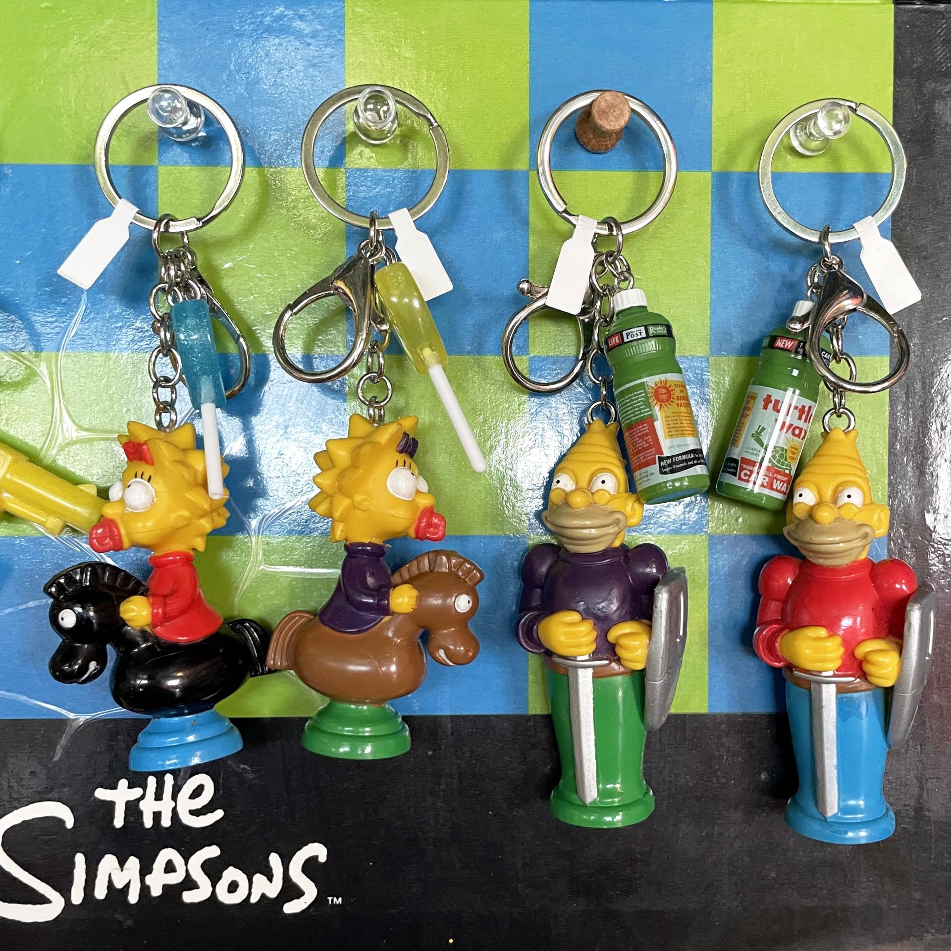 [ONLY OÙSQUE] 90'S SIMPSONS KEY CHAIN