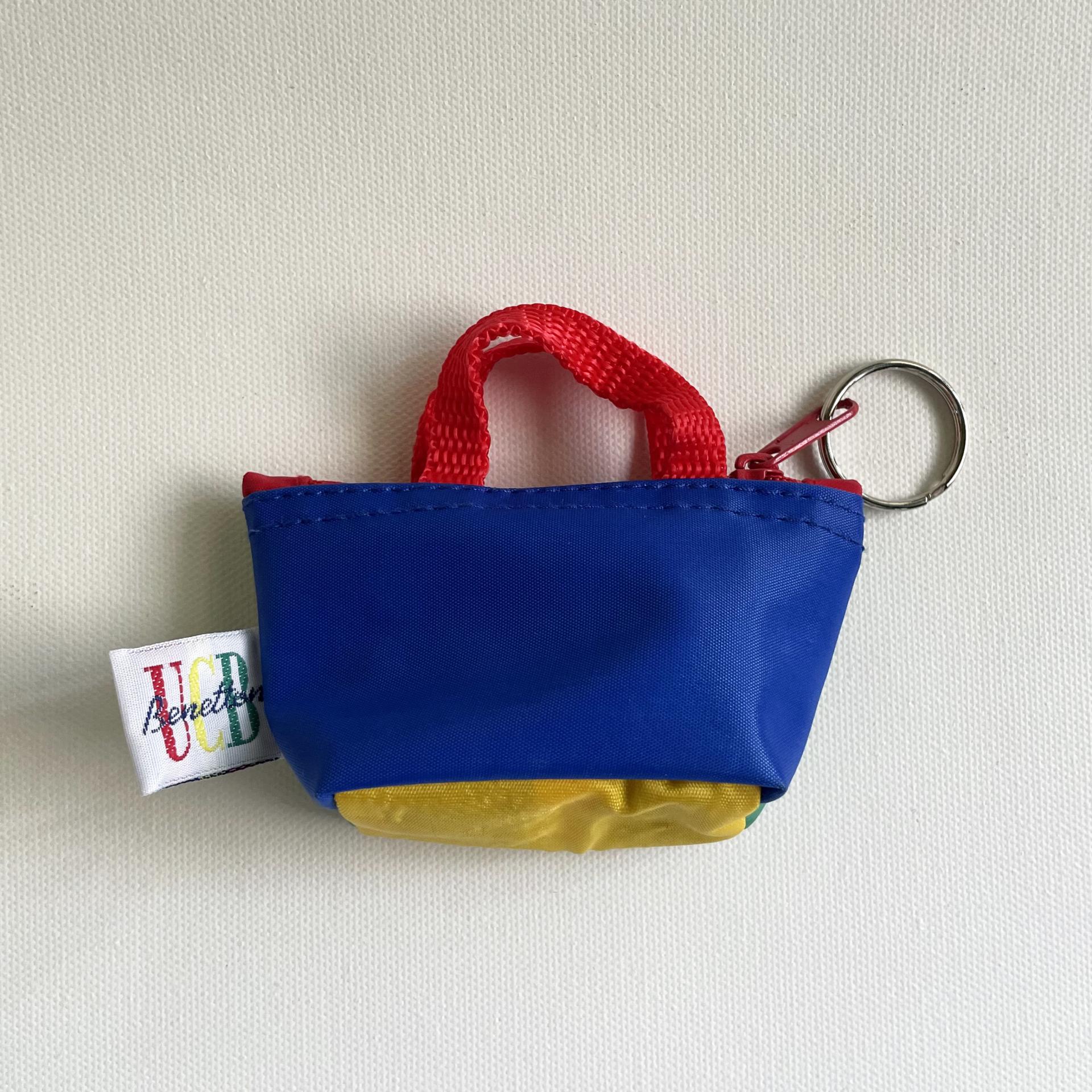 [VINTAGE] BENETTON MINI BAG KEY CHAIN